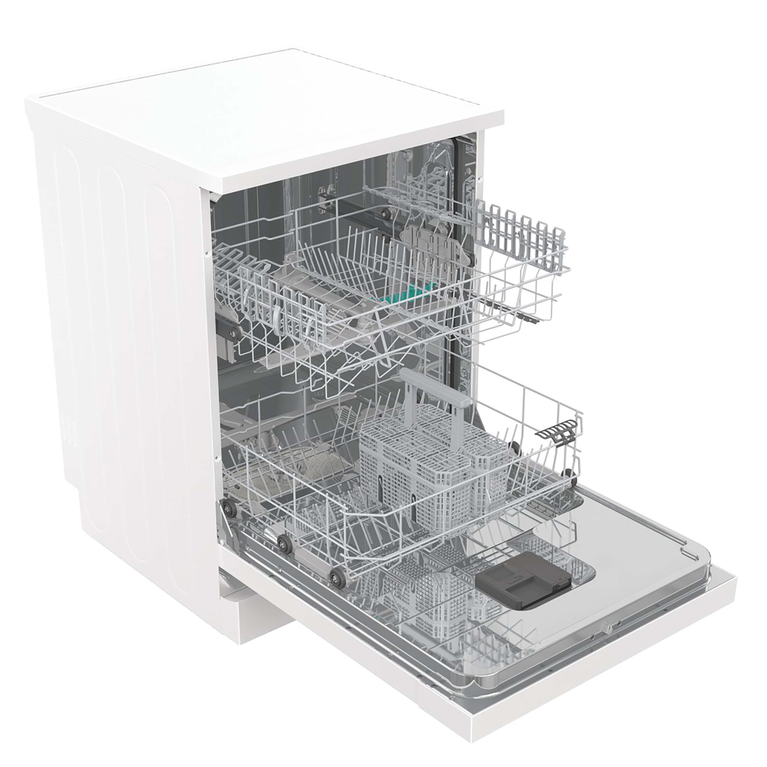 Gorenje GS642E90W Freistehender Geschirrspüler, 60 cm, 13 Maßgedecke, Total AquaStop, vollständiger Überlaufschutz, Hygiene Programm, SpeedWash Funktion, Selbstreinigung, UltraClean Besteckkorb