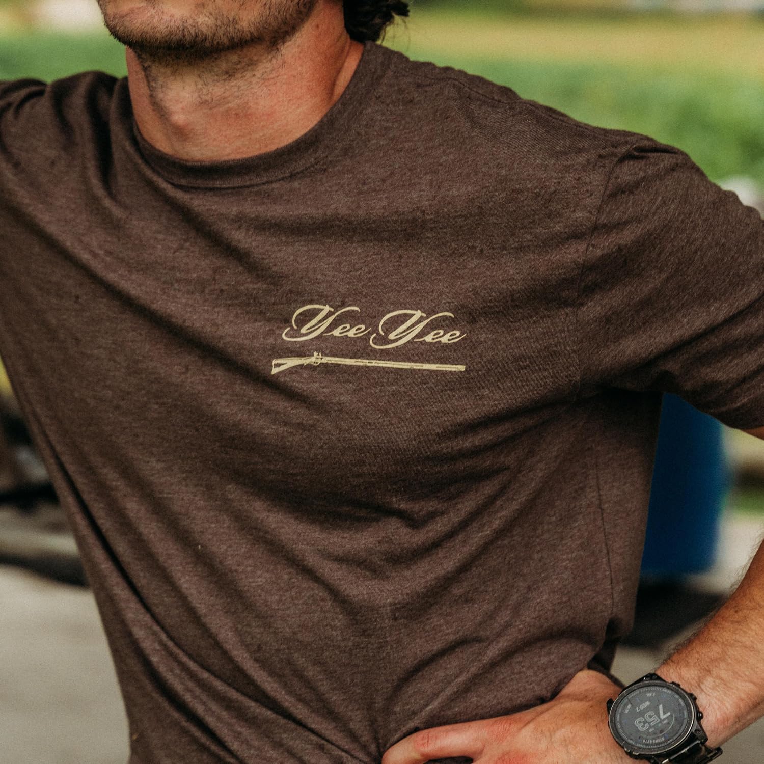 Yee Yee Apparel Tactical Graphic Tee Shirt – Patriotic and Christian Men’s Graphic Tees and Short Sleeve Shirts