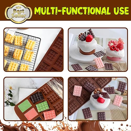 Vista 78 de Moldes de silicona para patas y huesos de cachorro, moldes para hornear, moldes de chocolate, molde de silicona para golosinas para perros, paquete