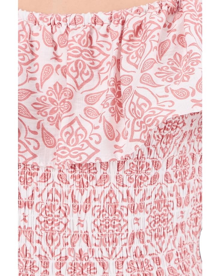 Vince Camuto Off The Shoulder Ruffle Tier Dress With Smock - #5 of 5