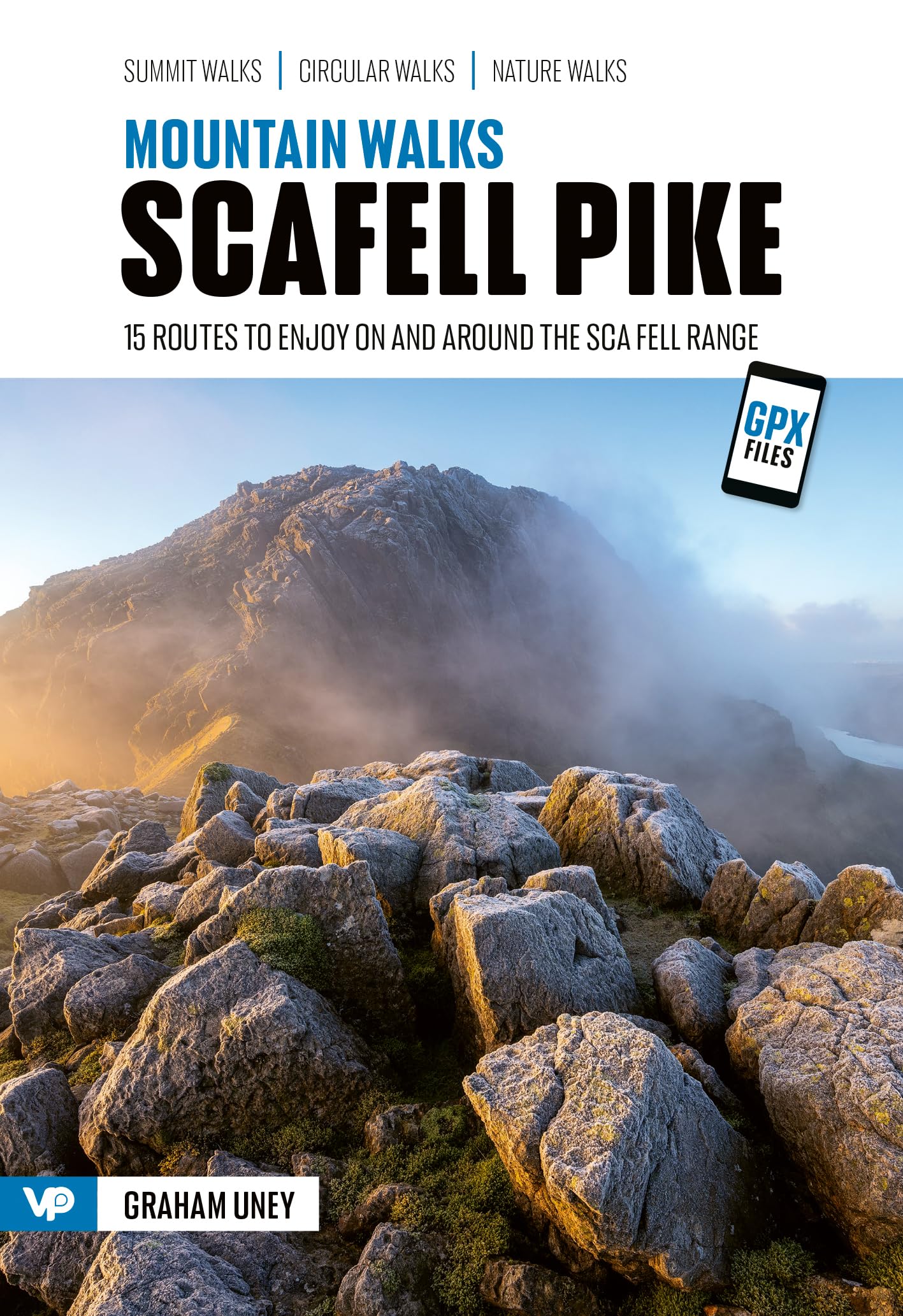 Mountain Walks Scafell Pike by Graham Uney (Paperback Book)