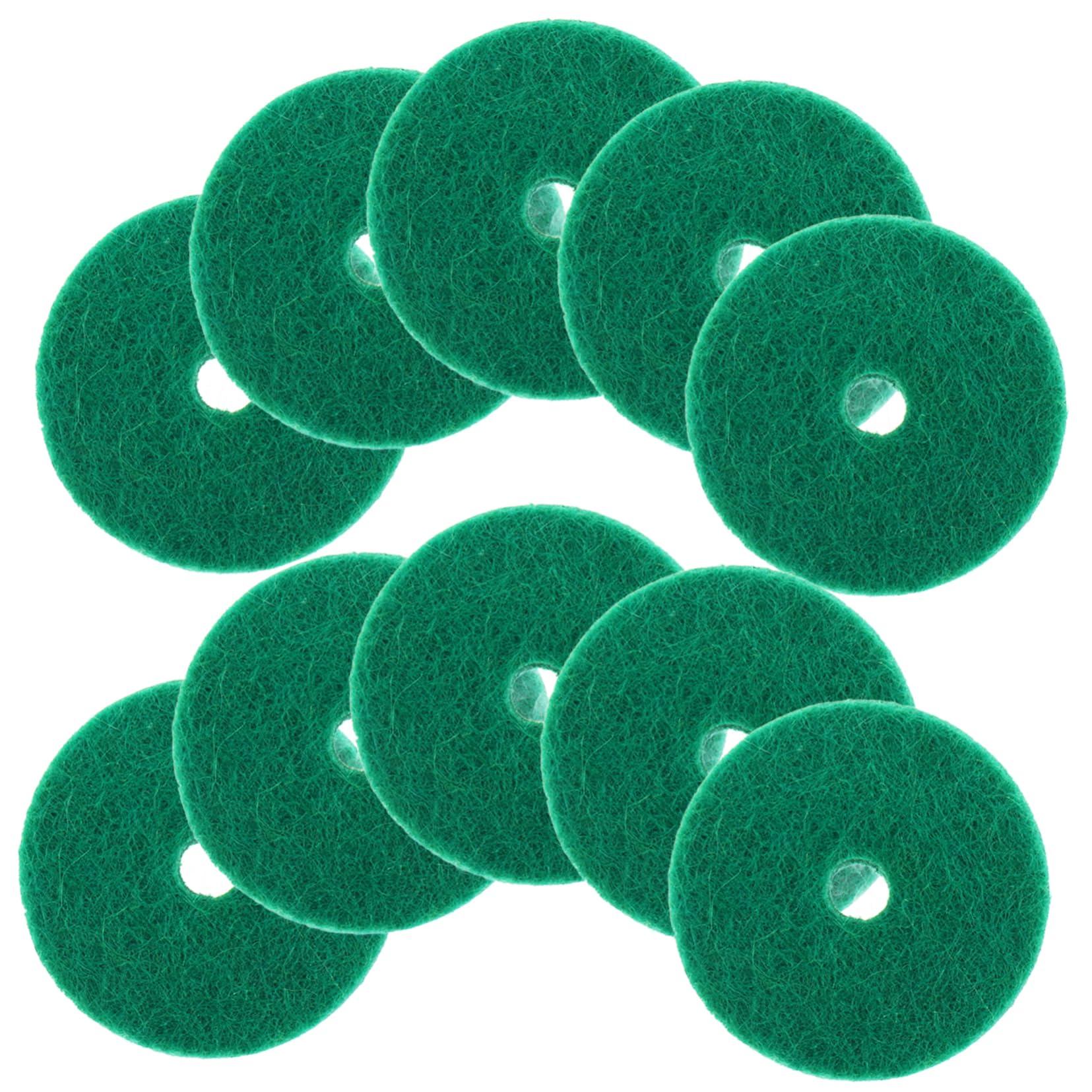 SUPVOX 90pcs Piano Accessories Pads X Key Regulating Maintenance Tune Repair Piano Washers Piano Accessory Piano Cushion Convenient Piano Washer Felt Green