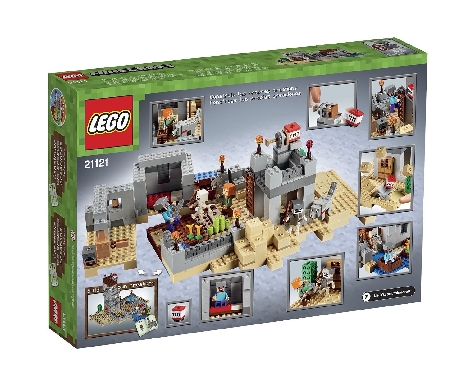 Amazon.co.jp: レゴ マインクラフト 砂漠地帯 21121 LEGO Minecraft 