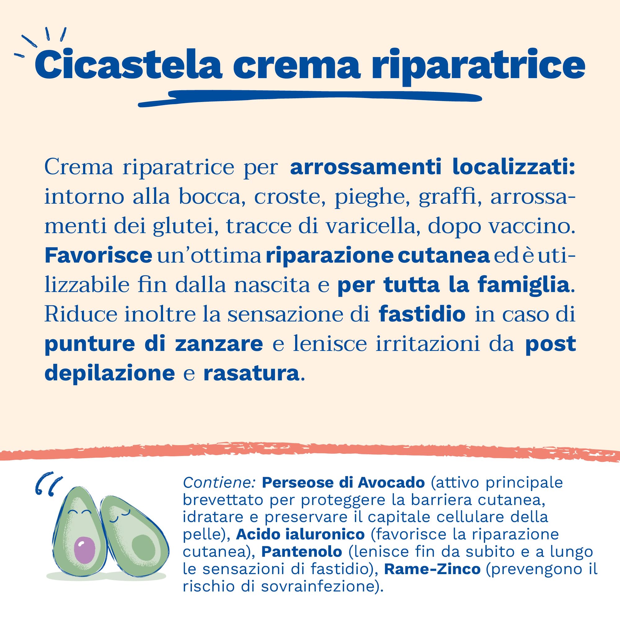 Mustela Cicastela Crema Riparatrice 40ml Viso Corpo Neonati Pelle Arrossata Graffi Varicella