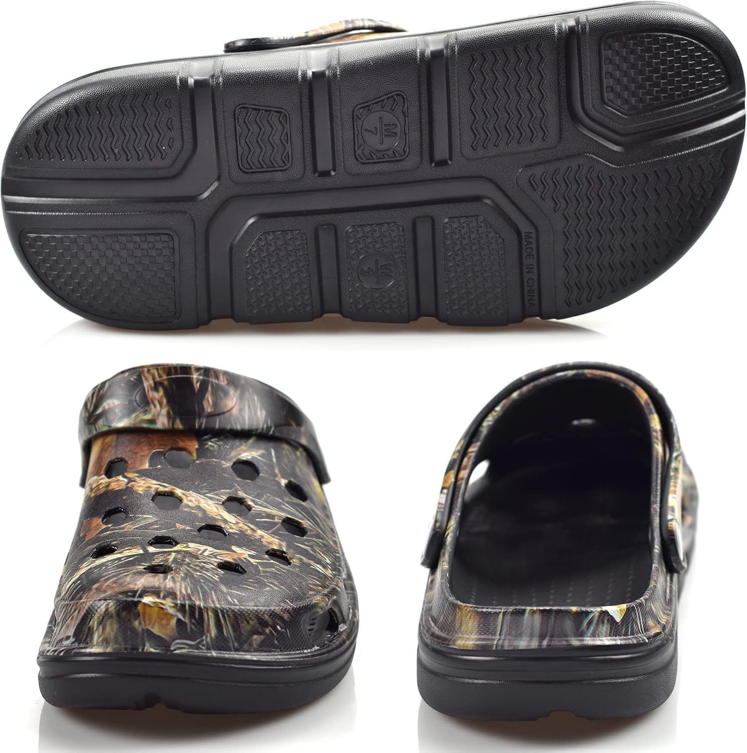 PIMIO Garden Clogs for Women and Men,Slip On Work Shoes with Arch Support,Womens Mens Quick-Dry Water Shoes Casual Sandals,Comfortable Slippers - Image 7