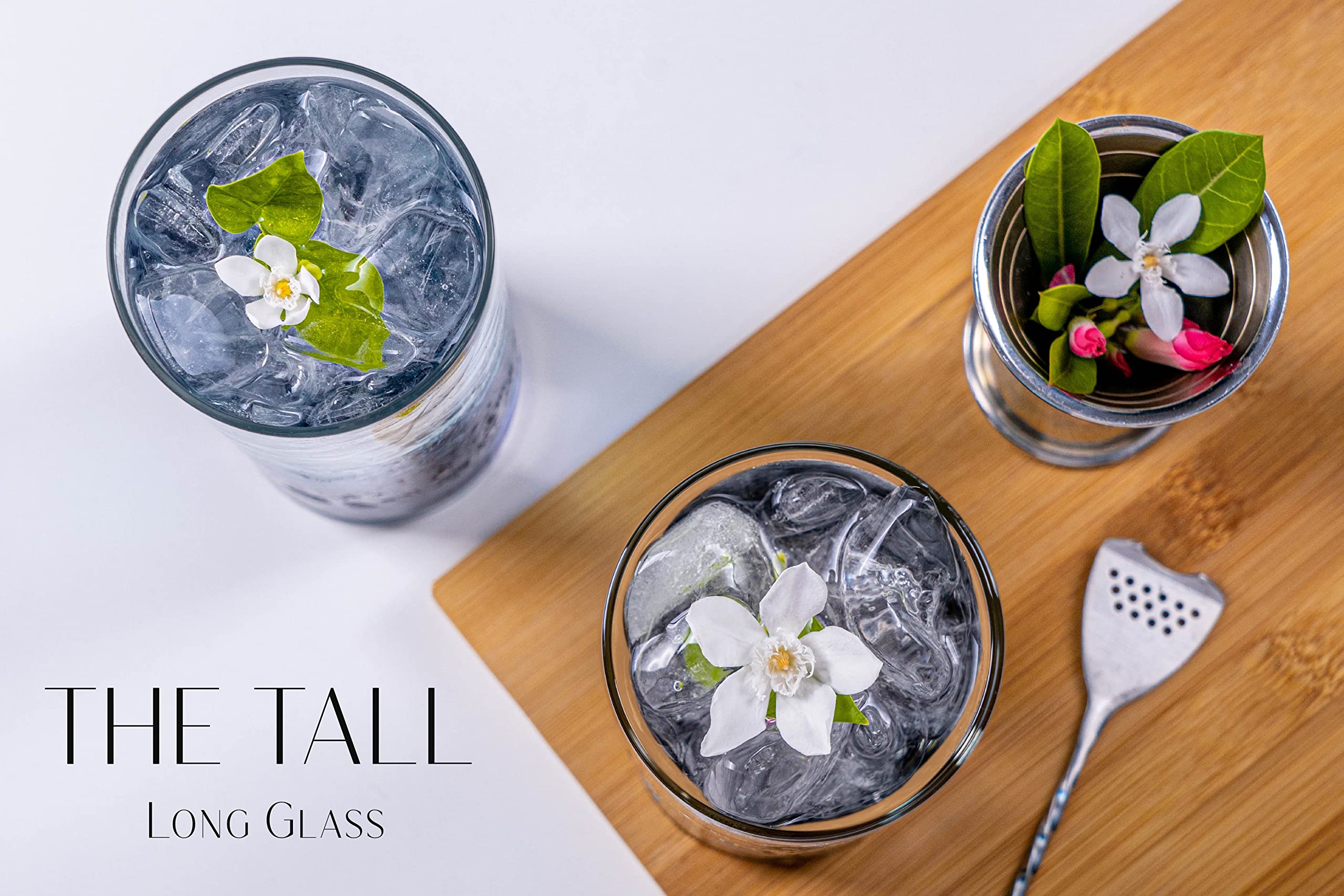 Barski Highball-Glas Set – 4 Stück, 328 Ml, Aus Kristallglas, Spülmaschinenfest, Hergestellt In Europa