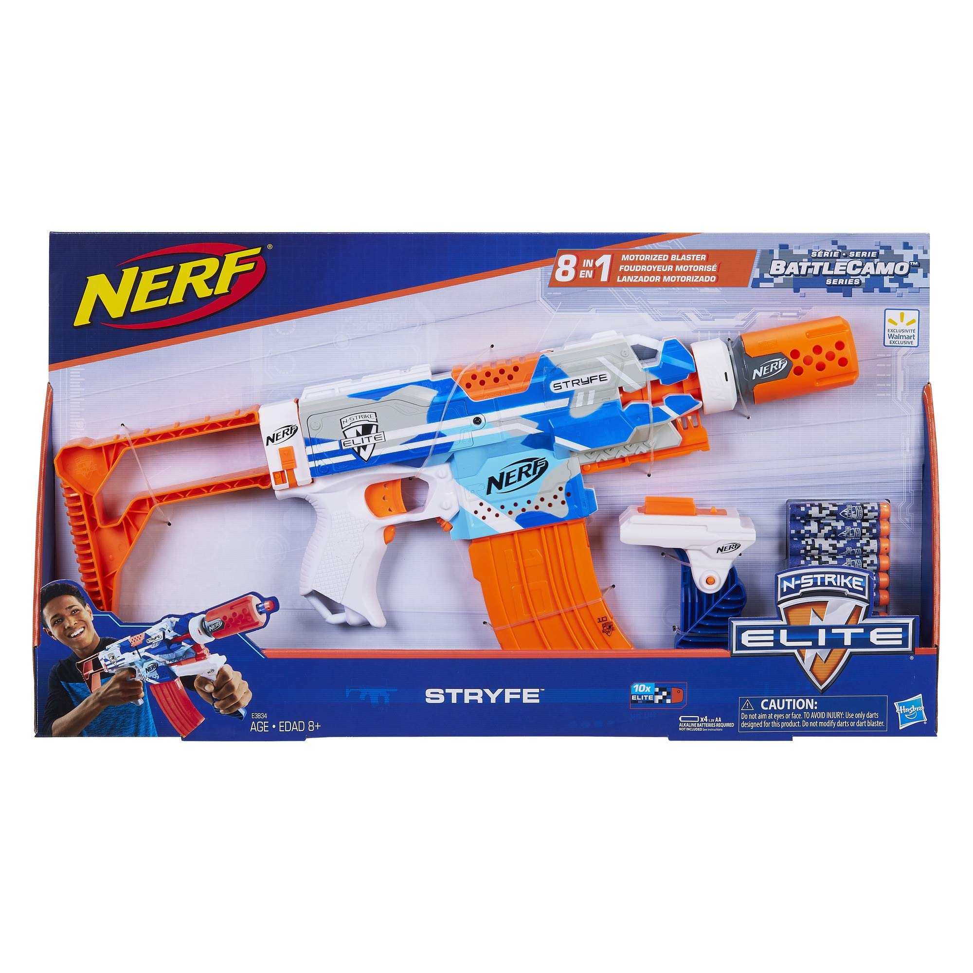 NERF N-Strike Elite BattleCamo Series Stryfe Bundle N-Strike