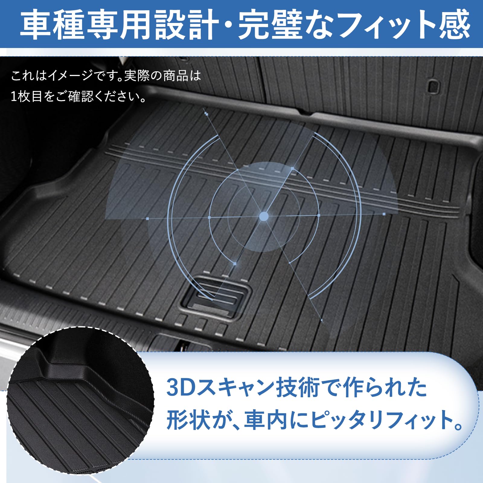 ZQX 新型 テスラ モデルYL 6人乗り 専用 3Dフロアマット ラゲッジマット 背もたれカバー トランクステップガード フロントトランクマット 2026年4月～現行 TPE素材 滑り止め 防水 抗菌 取付簡単 車種専用設計 内装 保護パーツ カー用品 ブラック 9点セット