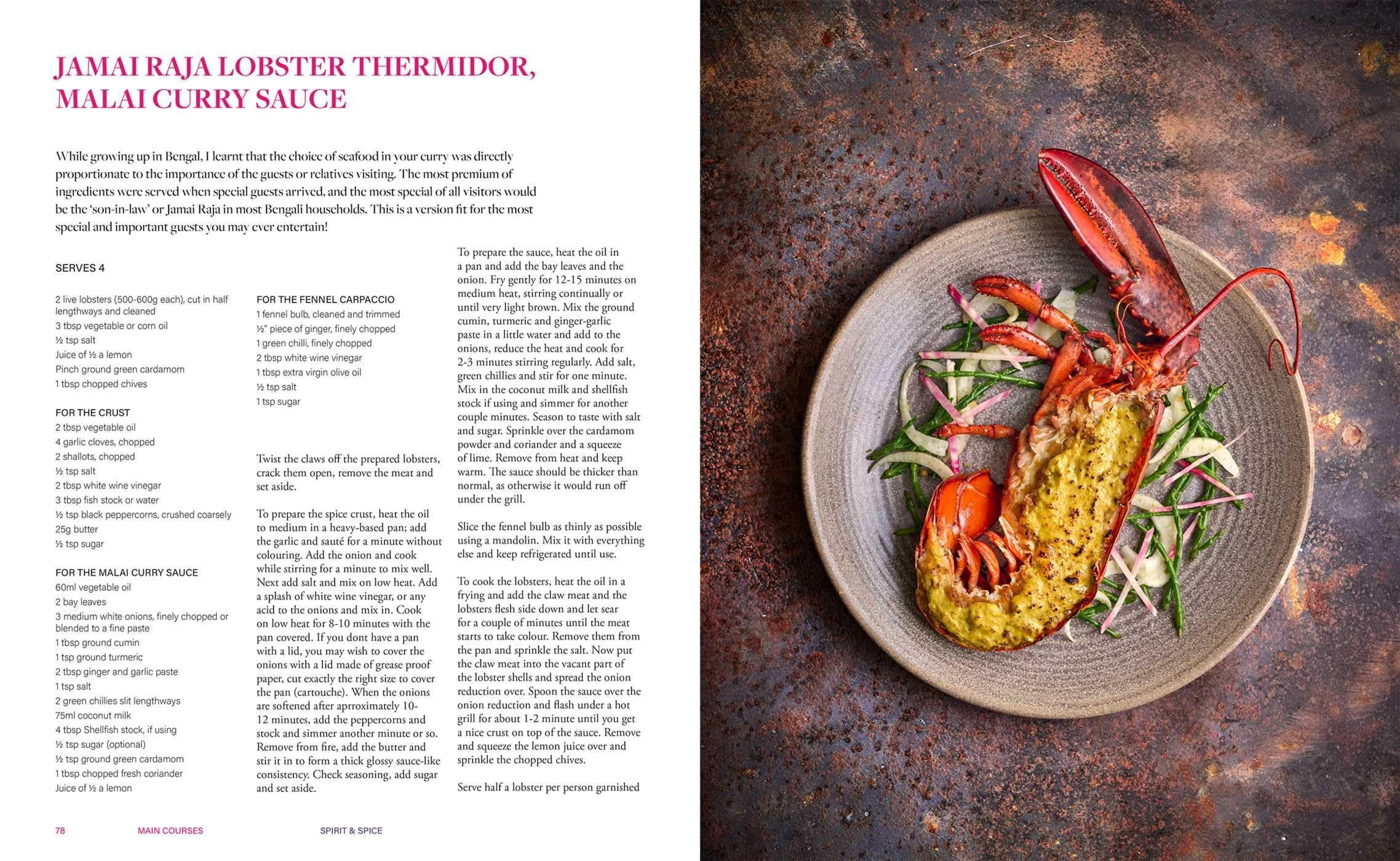 Spirit & Spice: The Cinnamon Clubstories and Recipes from London's Iconic Indian Restaurants