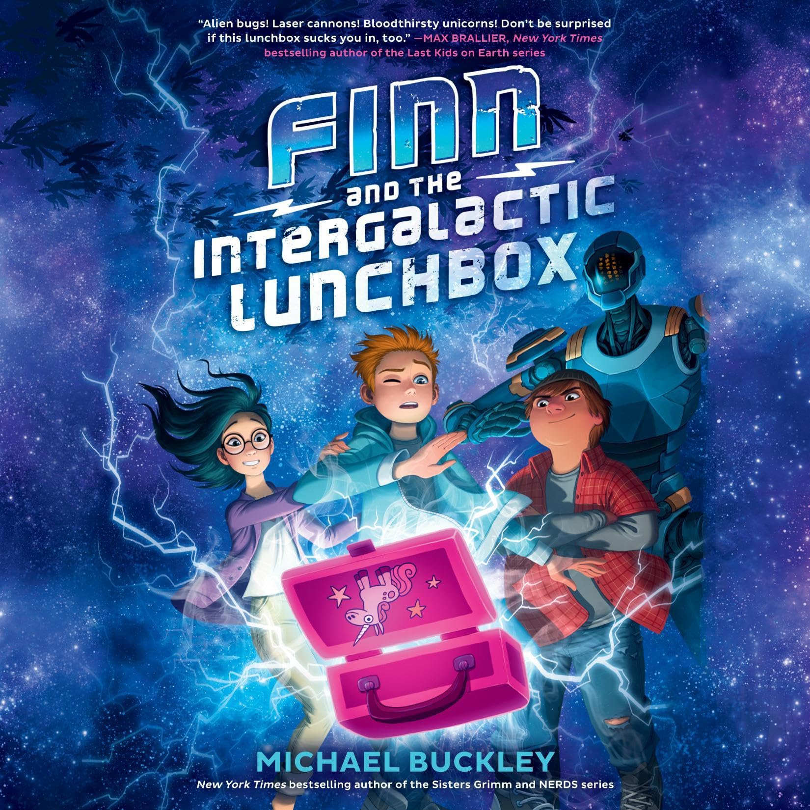 Cover art for Finn and the Intergalactic Lunchbox