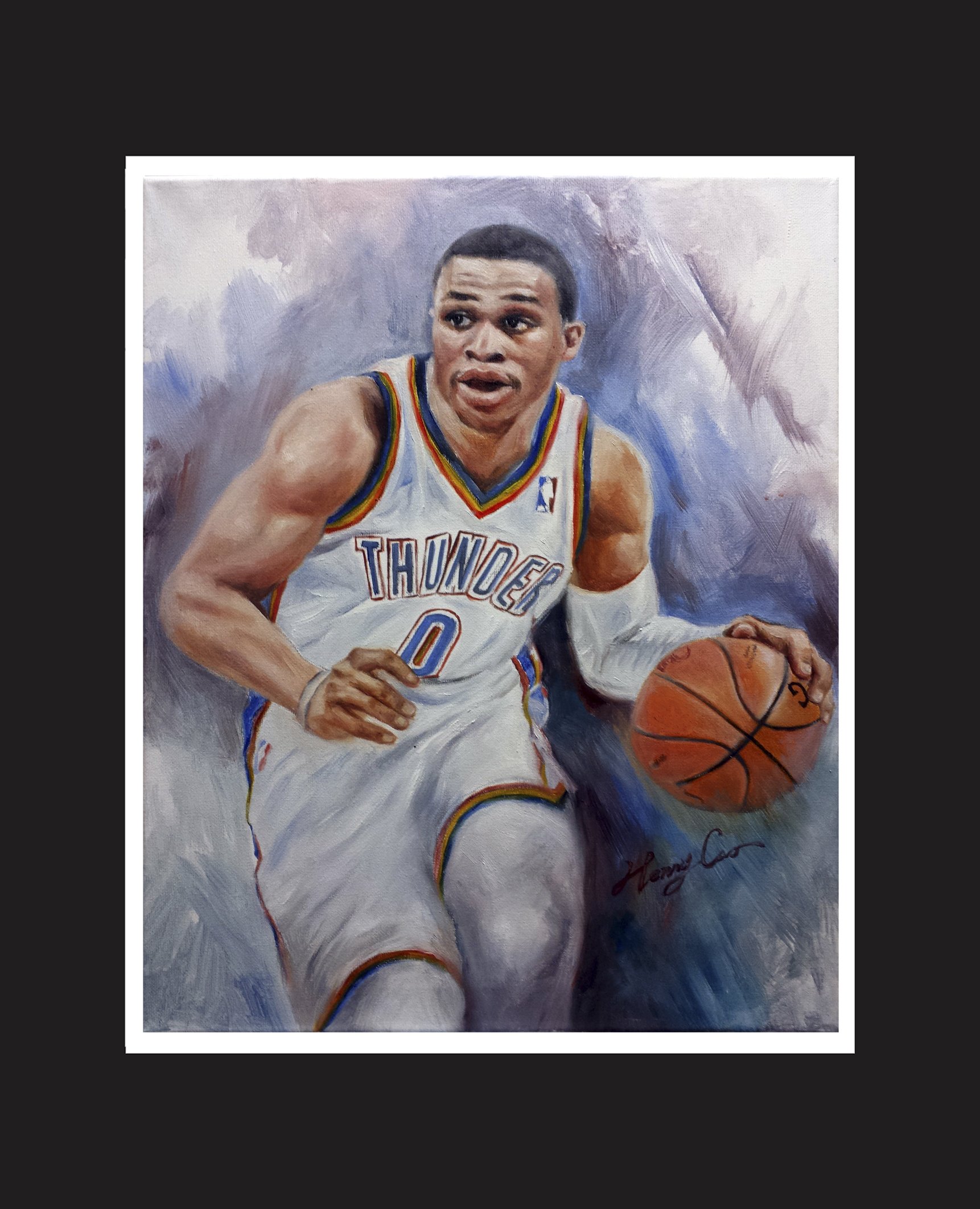 Player Oklahoma Basket 50 Oklahoma City Thunder Royalty-Free