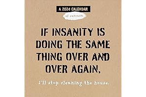 TF Publishing 2024 Anti-Affirmations Wall Calendar