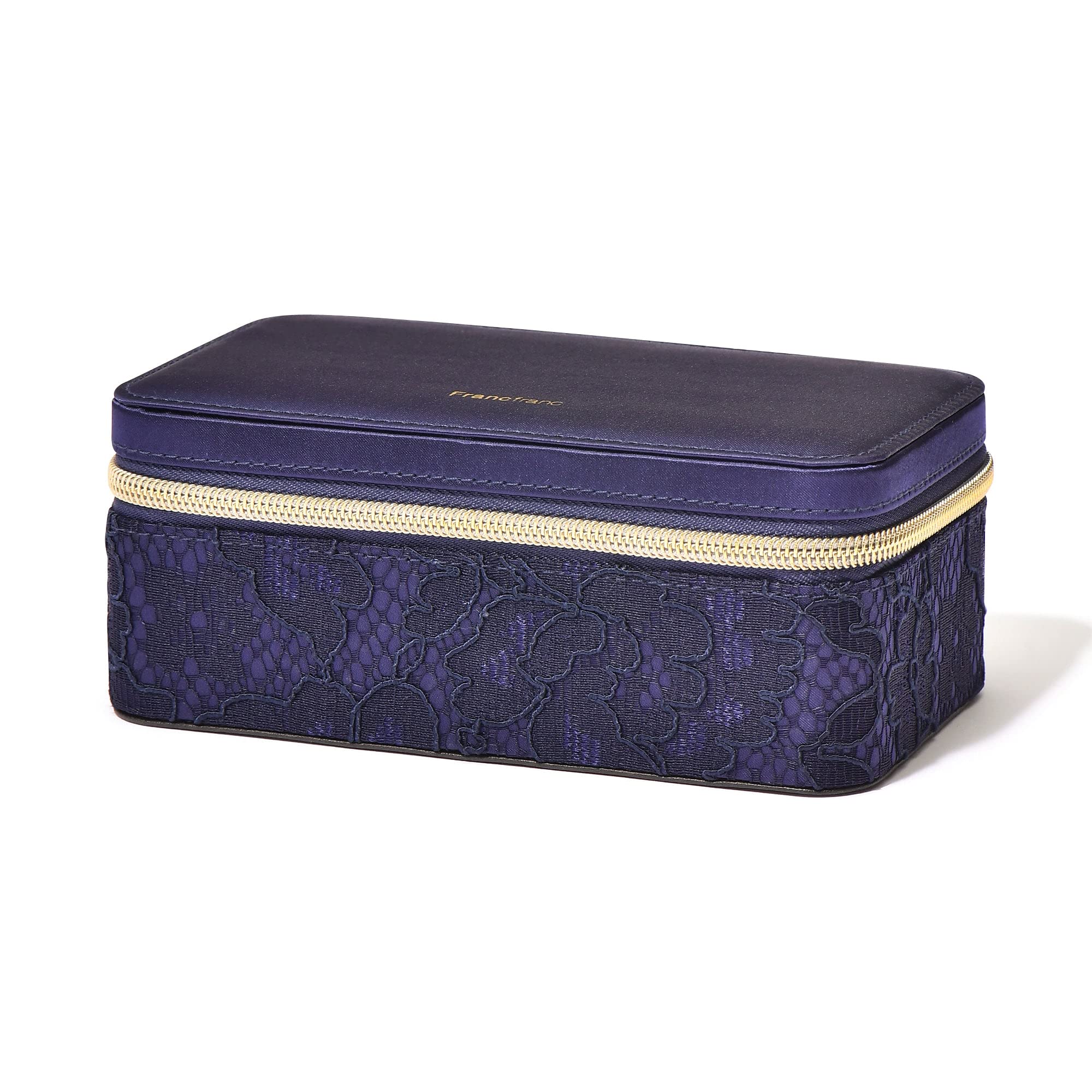 Amazon｜Francfranc フランフラン レース トラベル ジュエリーボックス