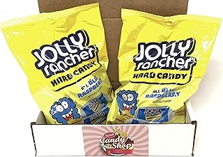 Jolly Rancher Blue Raspberry Hard Candy 7oz Bag (Pack of 2)