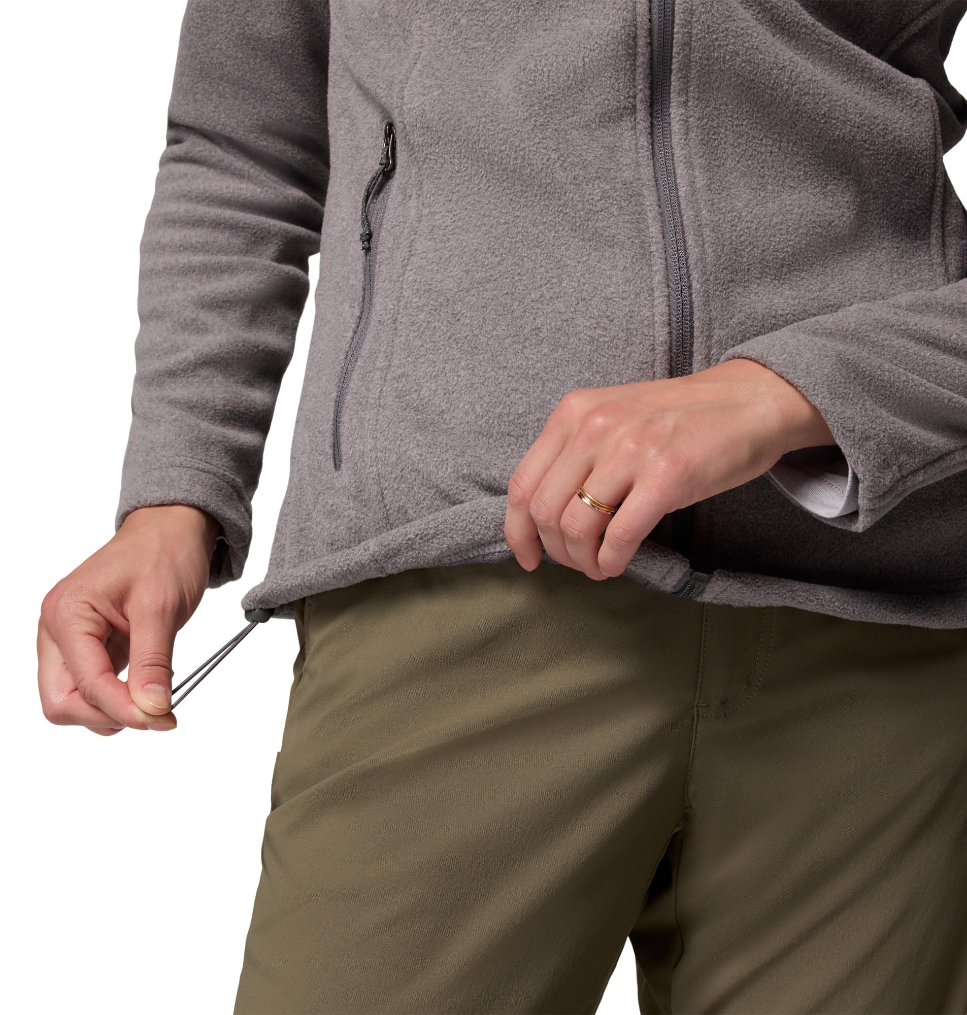 Columbia Fast Trek Jacket, Kurtka polarowa Kobiety, City Grey Heather/City Grey, M