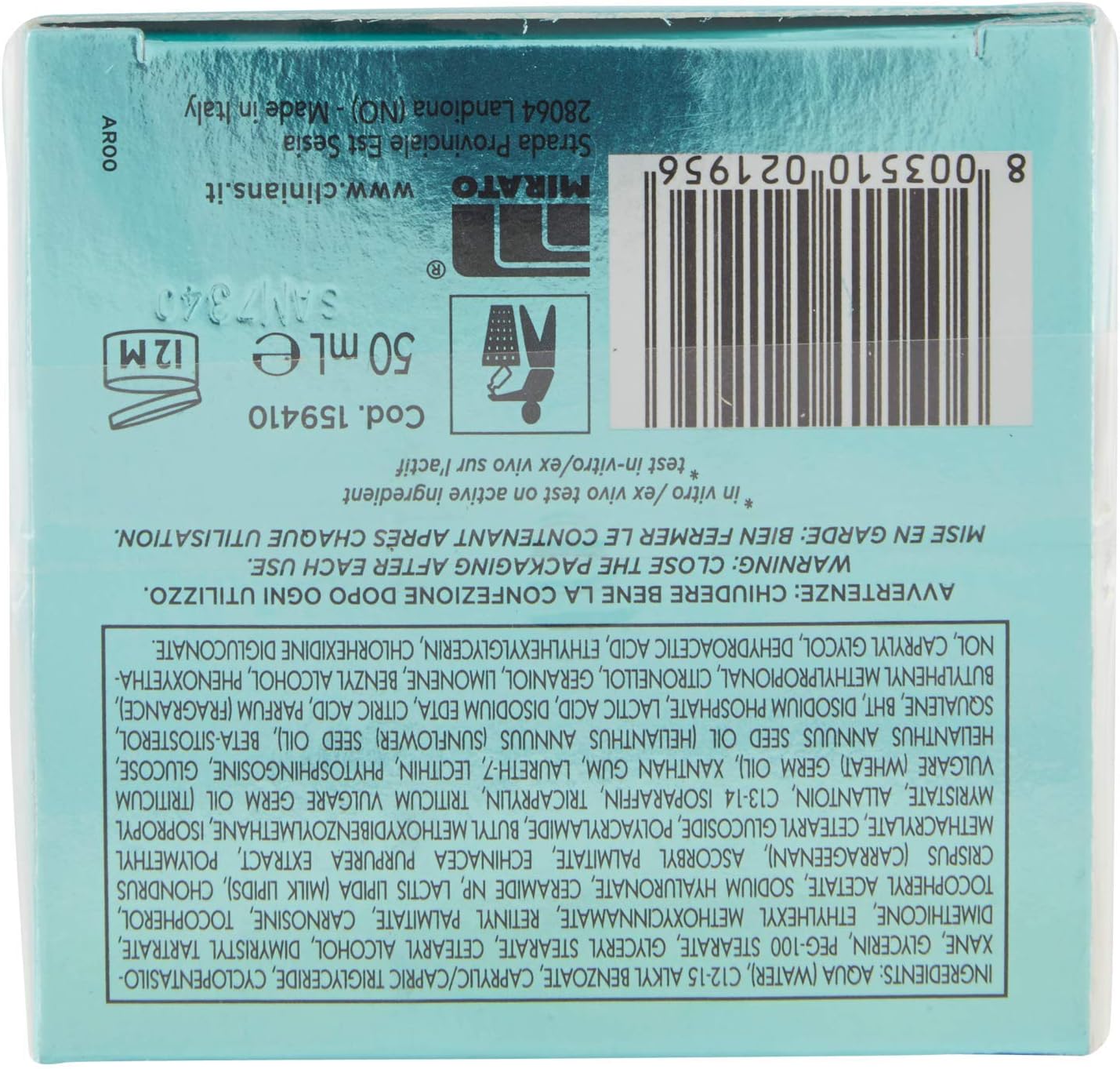 Clinians Intense A Lifting Rughe - Repairing Face Cream