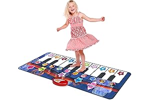 Musical Fun with Every Step: Piano Mat for Kids with Selectable Sounds