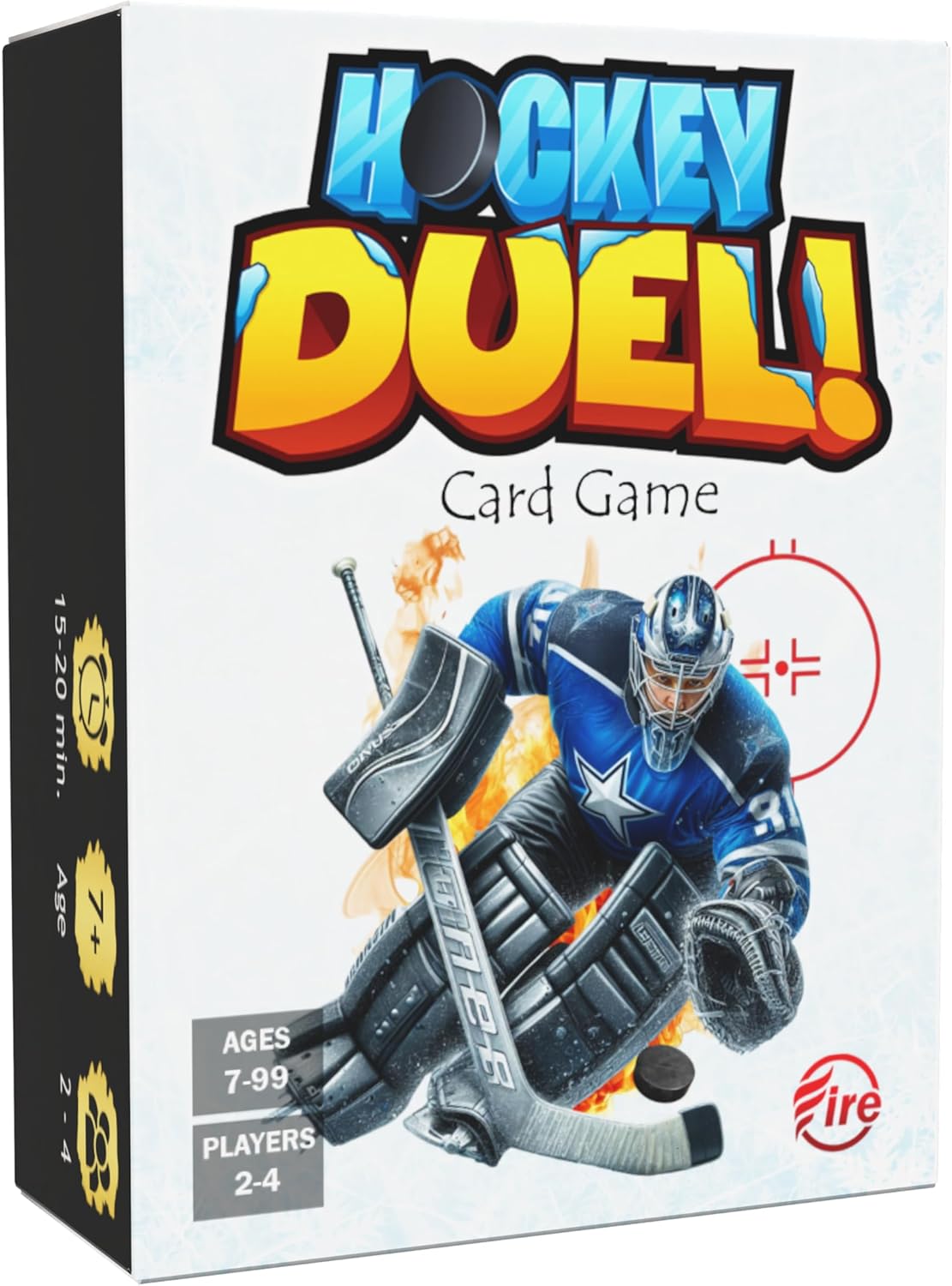 Hockey DUELl! Card Game – Fast-Paced Puzzle & Strategy Game for Kids, Teens & Adults | 2–4 Players or Team Play | Ages 7+ | Youth Ice Hockey to NHL-Inspired Sports Family Game Night Fun.