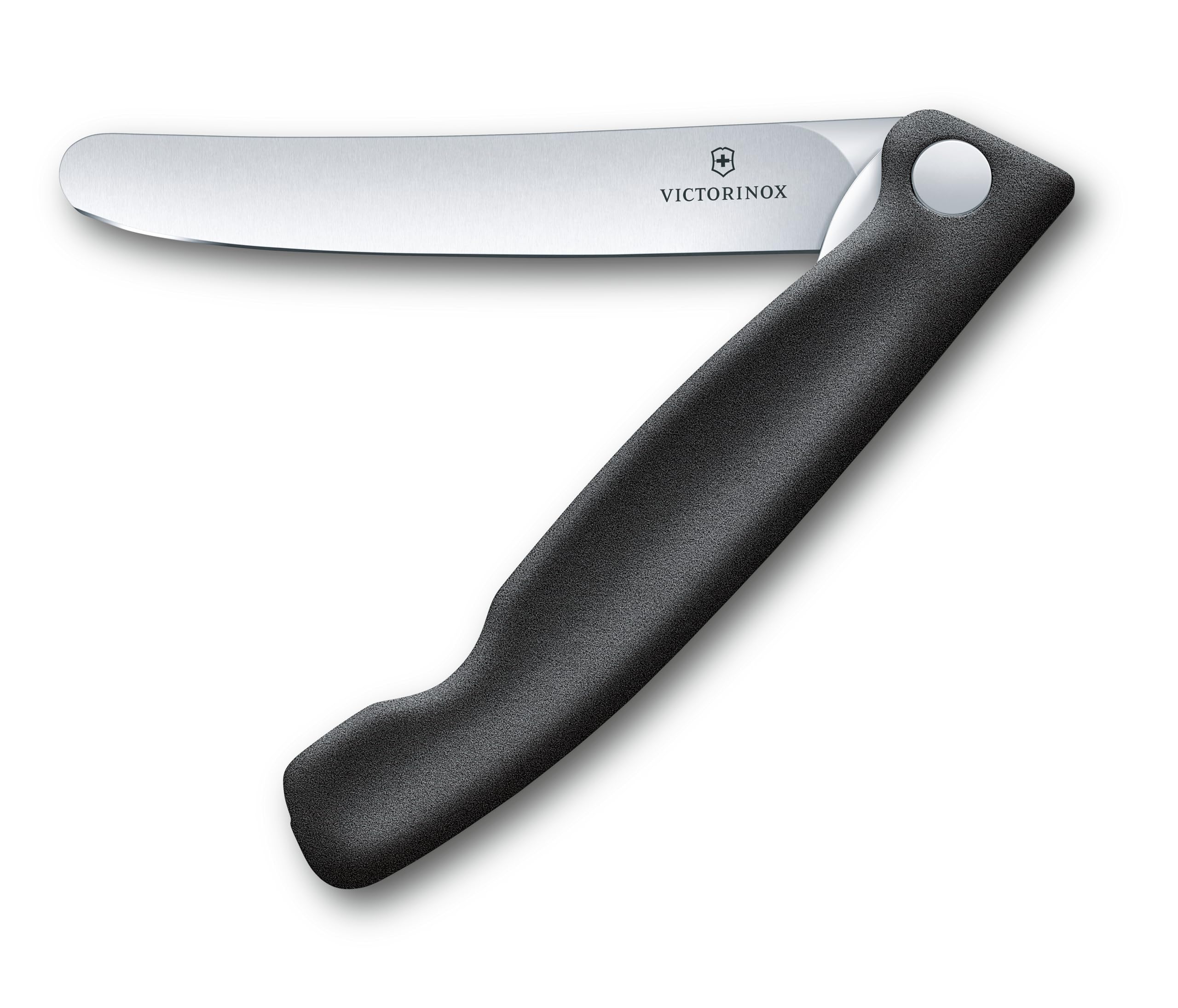 VictorinoxSwiss Classic Foldable Paring Knife, Straight Edge Black 4.3 in