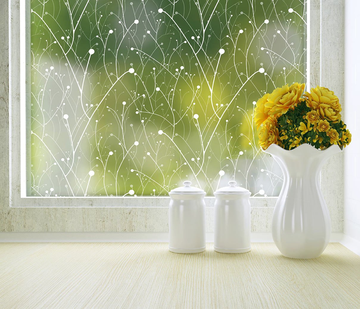 Willow Adhesive Privacy Film - 18x48 inch