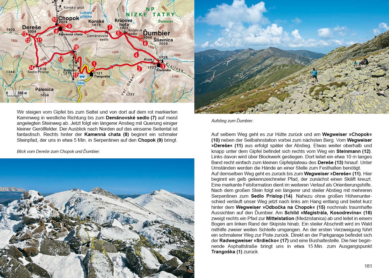 Niedere Tatra und Slowakisches Paradies: 62 Touren mit GPS-Tracks (Rother Wanderführer)