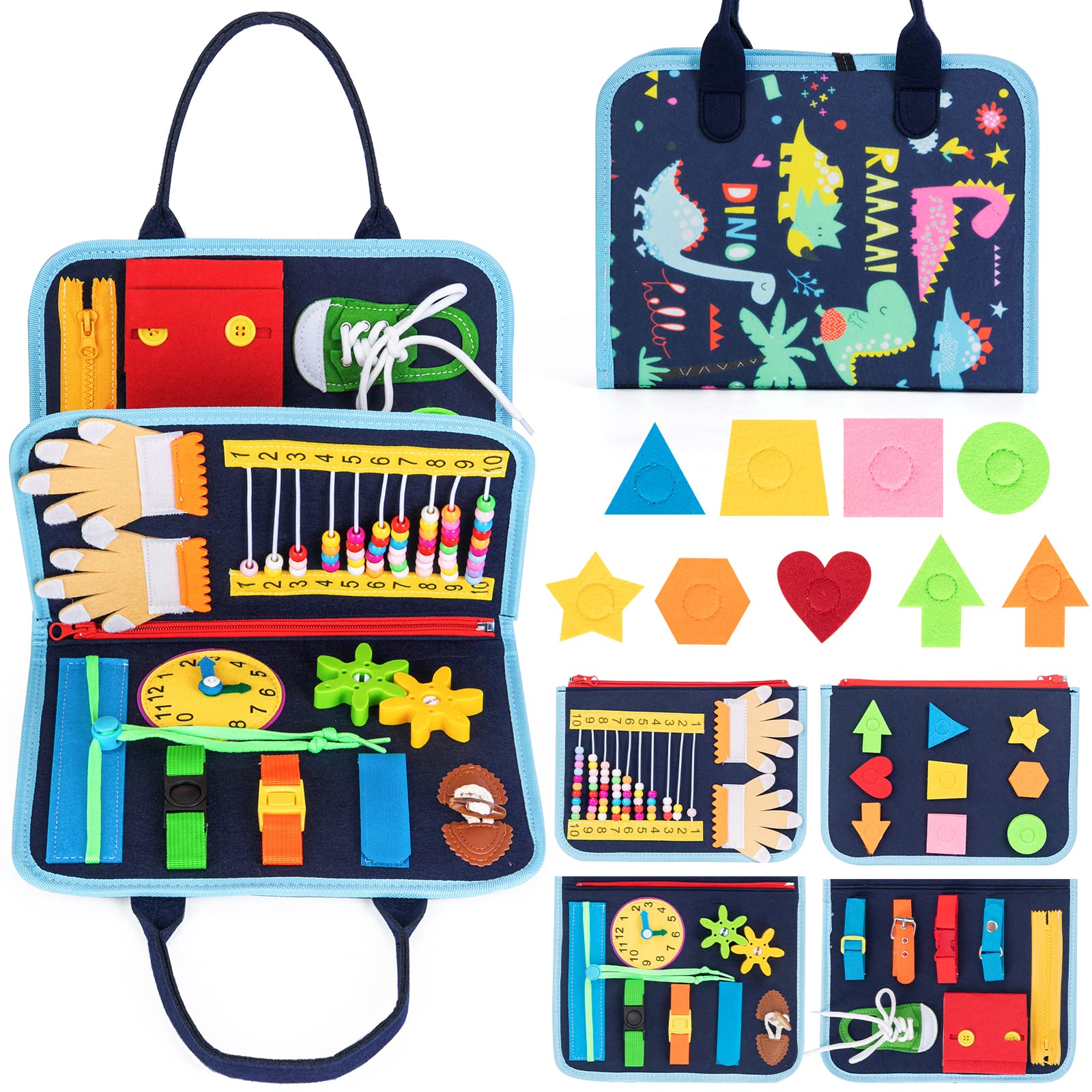 Busy Board, Montessori zabawka dla małych dzieci w wieku od 1, 2, 3, 4 lat, deska do aktywności dla niemowląt, Quiet Book Autism, Educational, zabawka podróżna, do przedszkola, podstawowa, sensoryczna