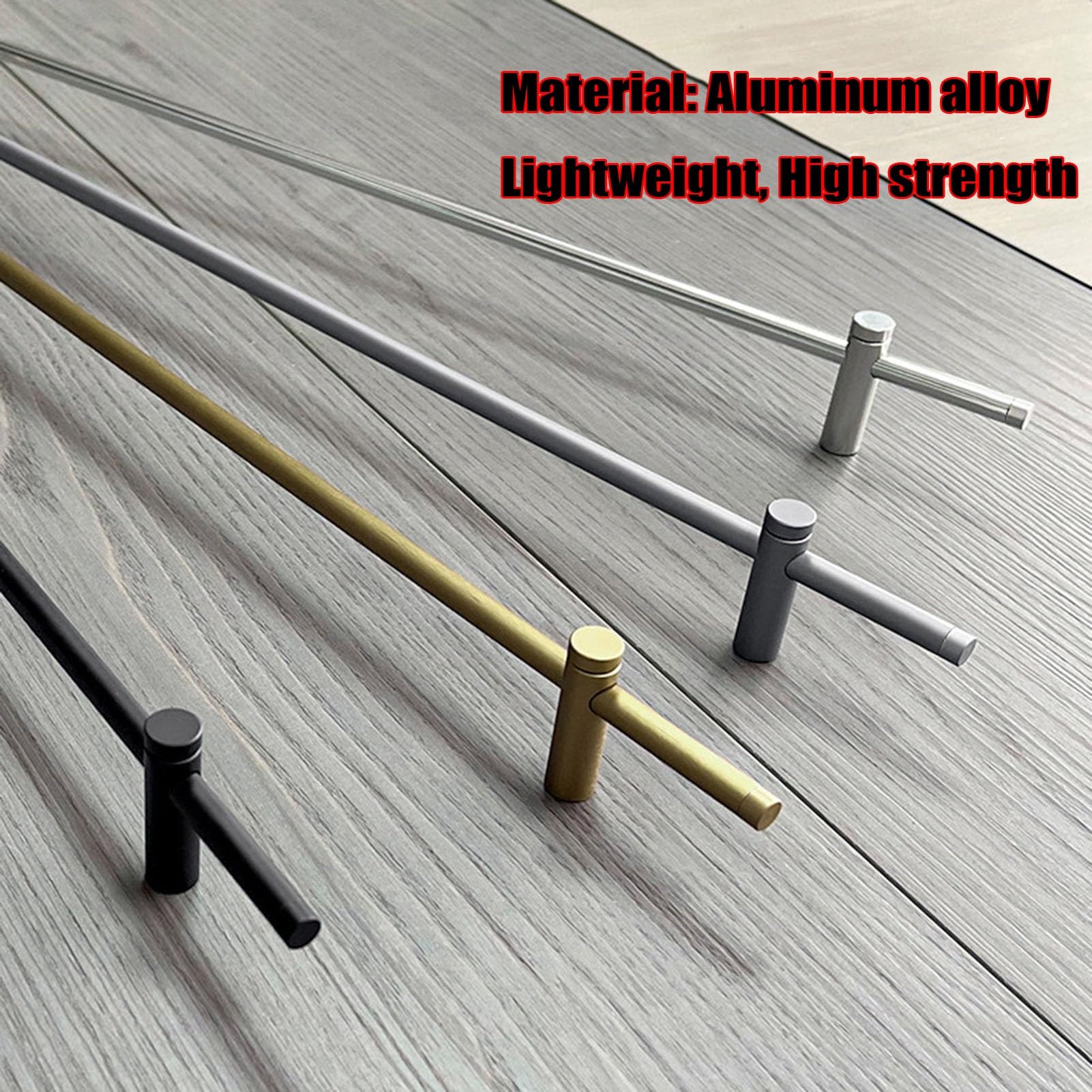 Generisch Goldene, Moderne Regalgeländer-Sets, 4er-Pack, 84 cm hohe dekorative Geländer für Weinschränke, Schuhregale, Badezimmer, verhindern Abstürze, höhenverstellbar von 41 bis 107 cm