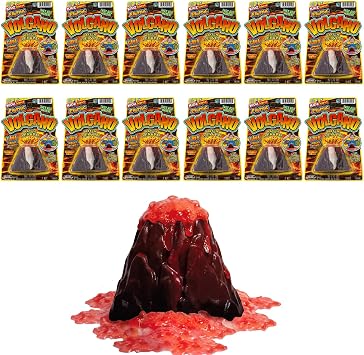 2Chill Mini Volcano Science Kit 12 Packs Erupting Volcano Toy 5429-12