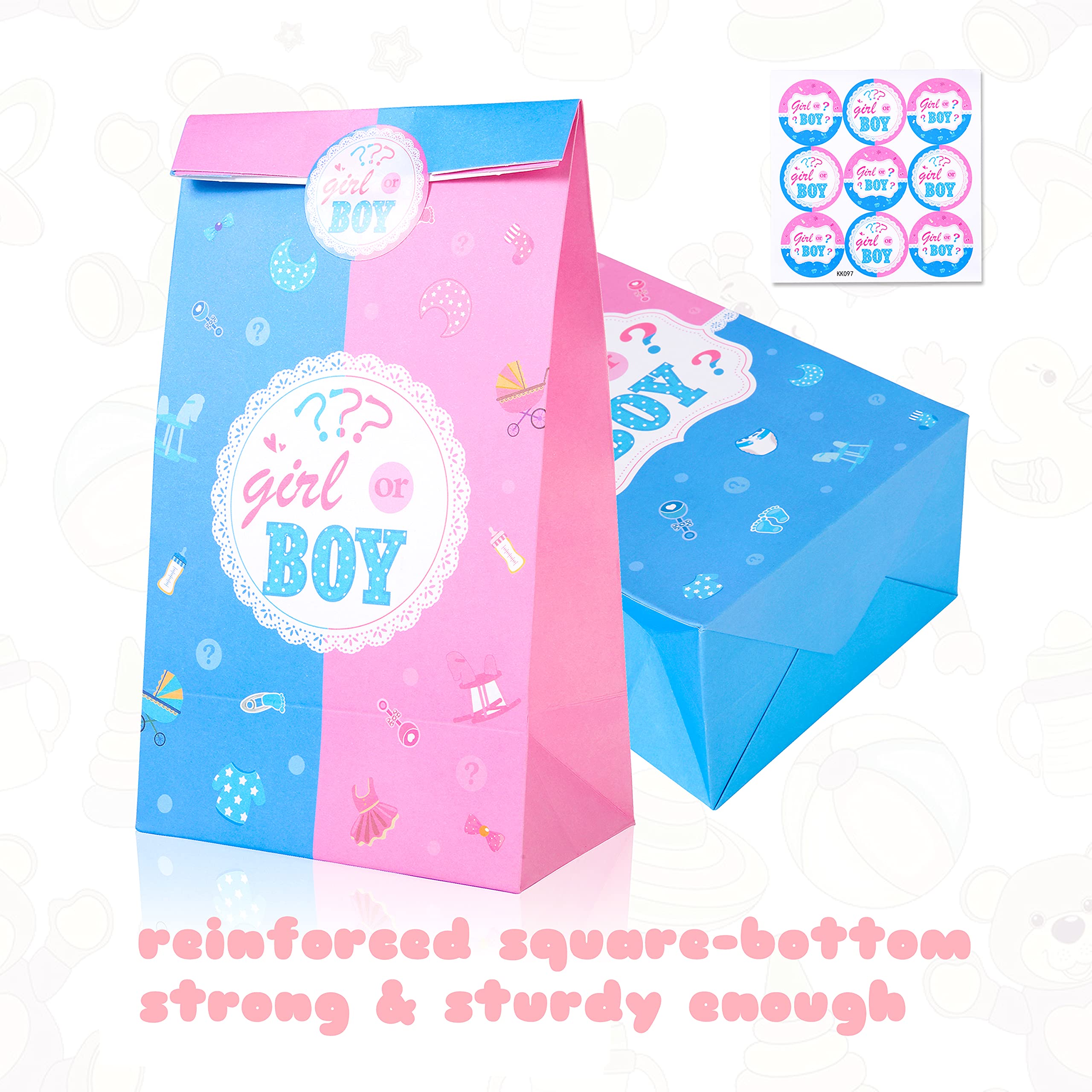 Gender Reveal Themed Gifts Bags Gender Reveal Party Decorations Goody