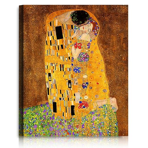 A&T ARTWORK The Kiss by Gustav Klimt. The World Classic