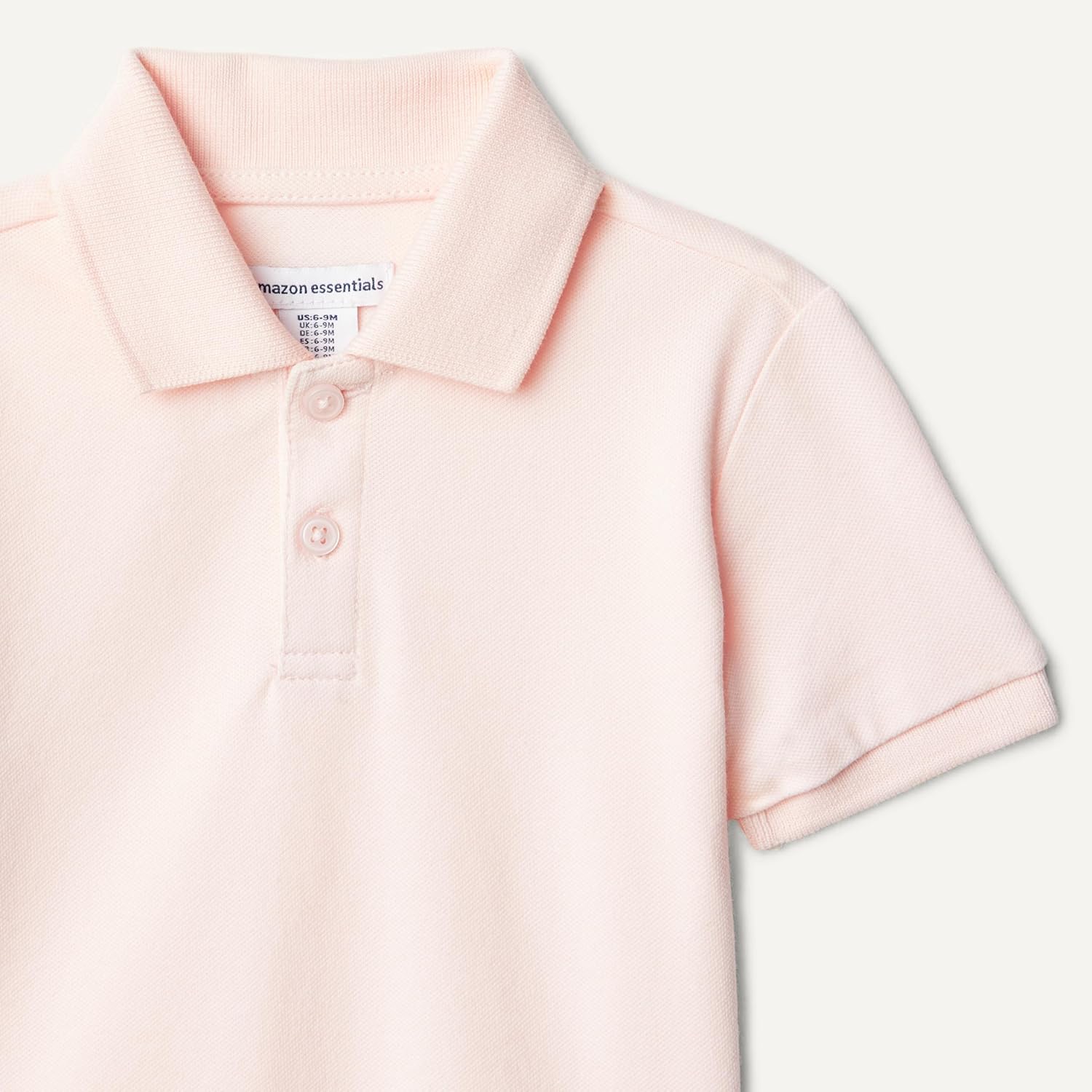 Amazon Essentials Toddler and Baby Boys' Cotton Spandex Polo Shirt