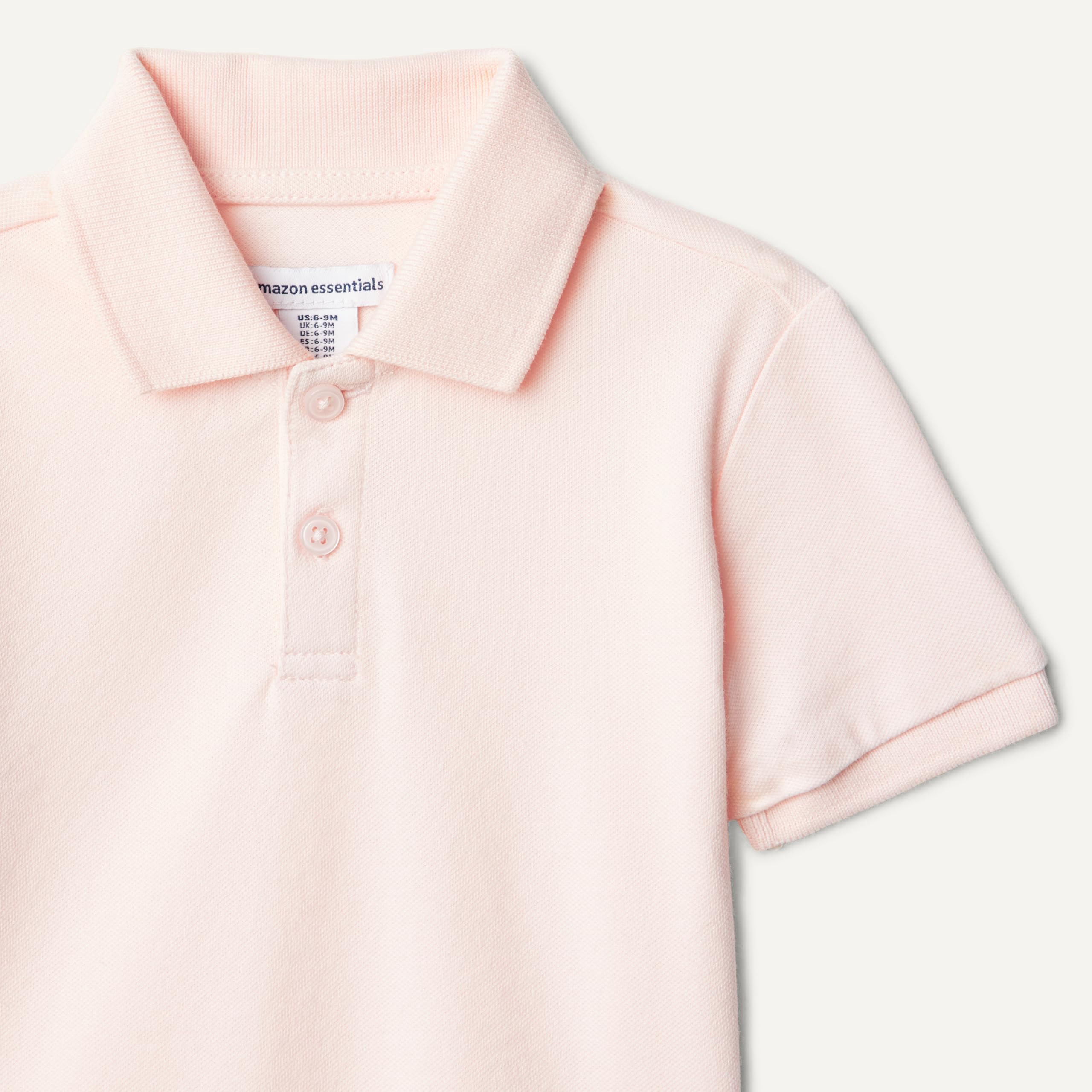 Amazon Essentials Polo in Cotone e Spandex Bimbo e Bambino, Pacco da 3
