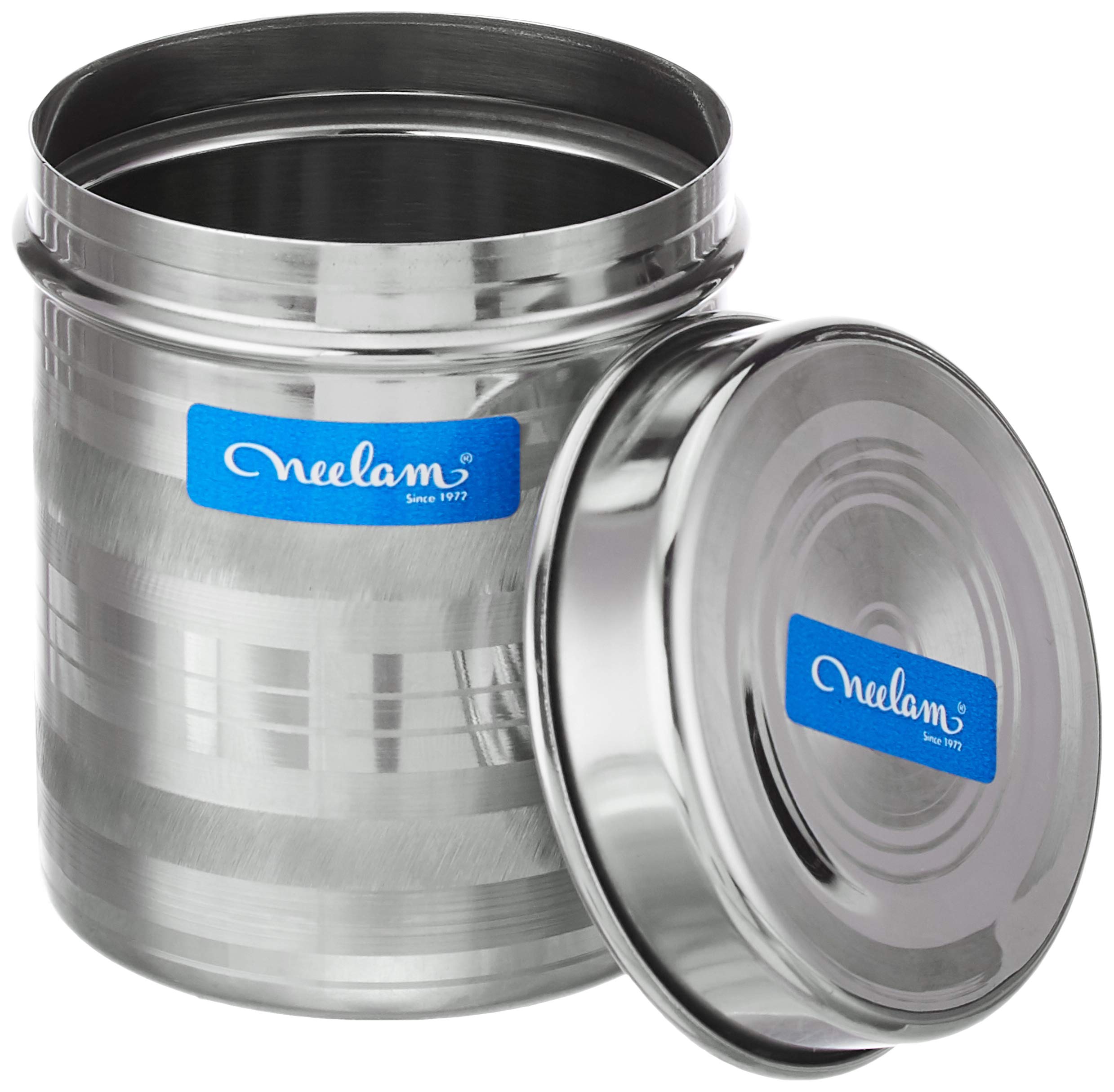 Neelam Stainless Steel Dabba - 450ml -2