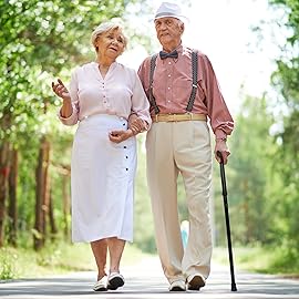 FSA/HSA Eligible, Vaunn Medical Easy Grip Height Adjustable Folding Cane/Walking Stick with Strap/Pouch- Compact, Portable, and Safe Walking Assistant- Non-Slip Grip Handle- Men, Women, Elderly