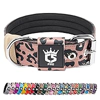 TSPRO Collare per Cani, Collare Tattico Regolabile con Fibbia in Metallo Robusto