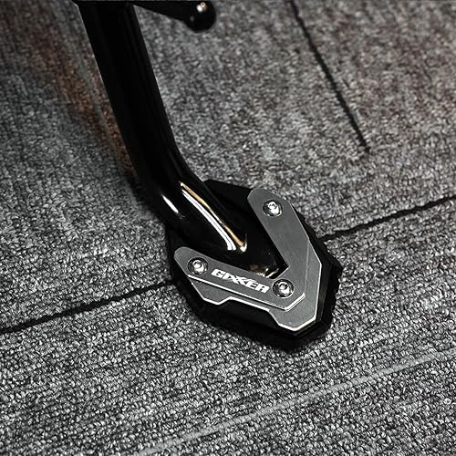 Miniatura 3 de Para Suzuki GIXXER 250 SF GIXXER 150 125 SF250 2018-2023 Accesorios de motocicleta Tapas de válvula Soporte lateral Extensión de soporte extendido