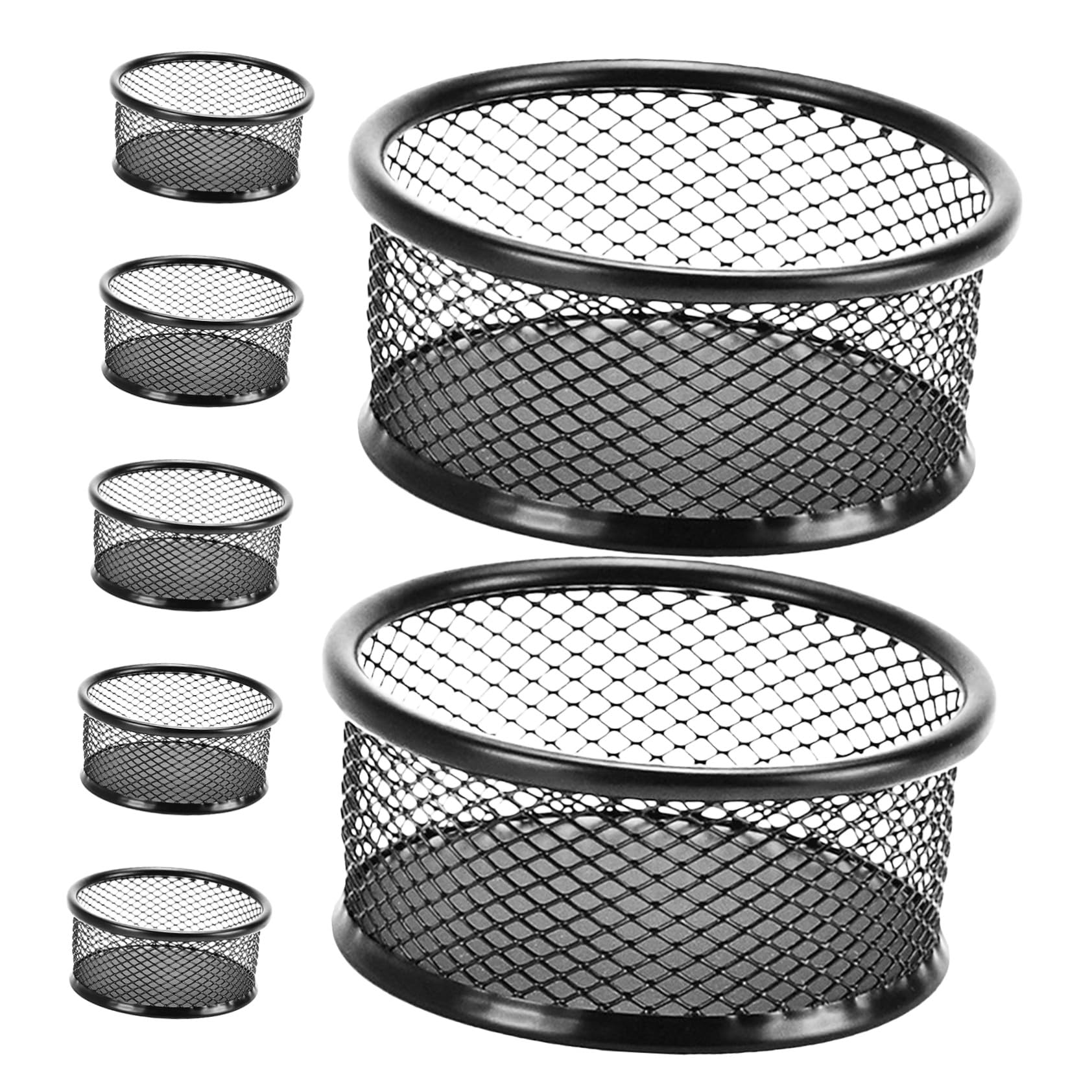 Support maille métallique pour trombones distributeur pour bureau organisateur polyvalent pour clips