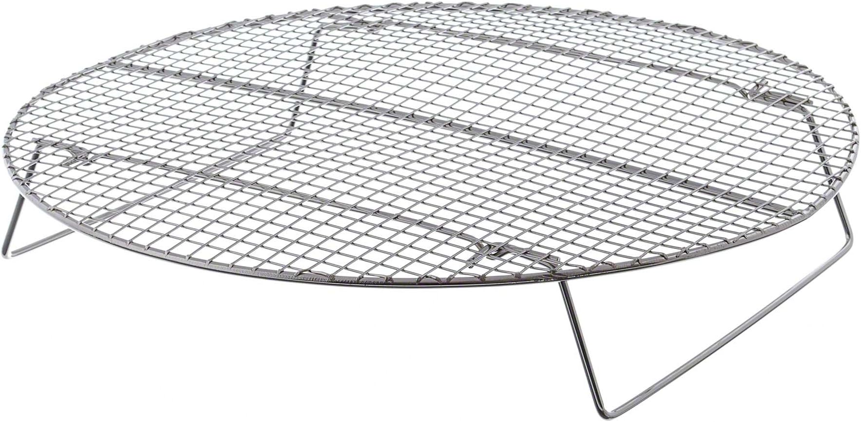Excellante 14 3/4" ROUND STEAMER, NICKEL PLATED