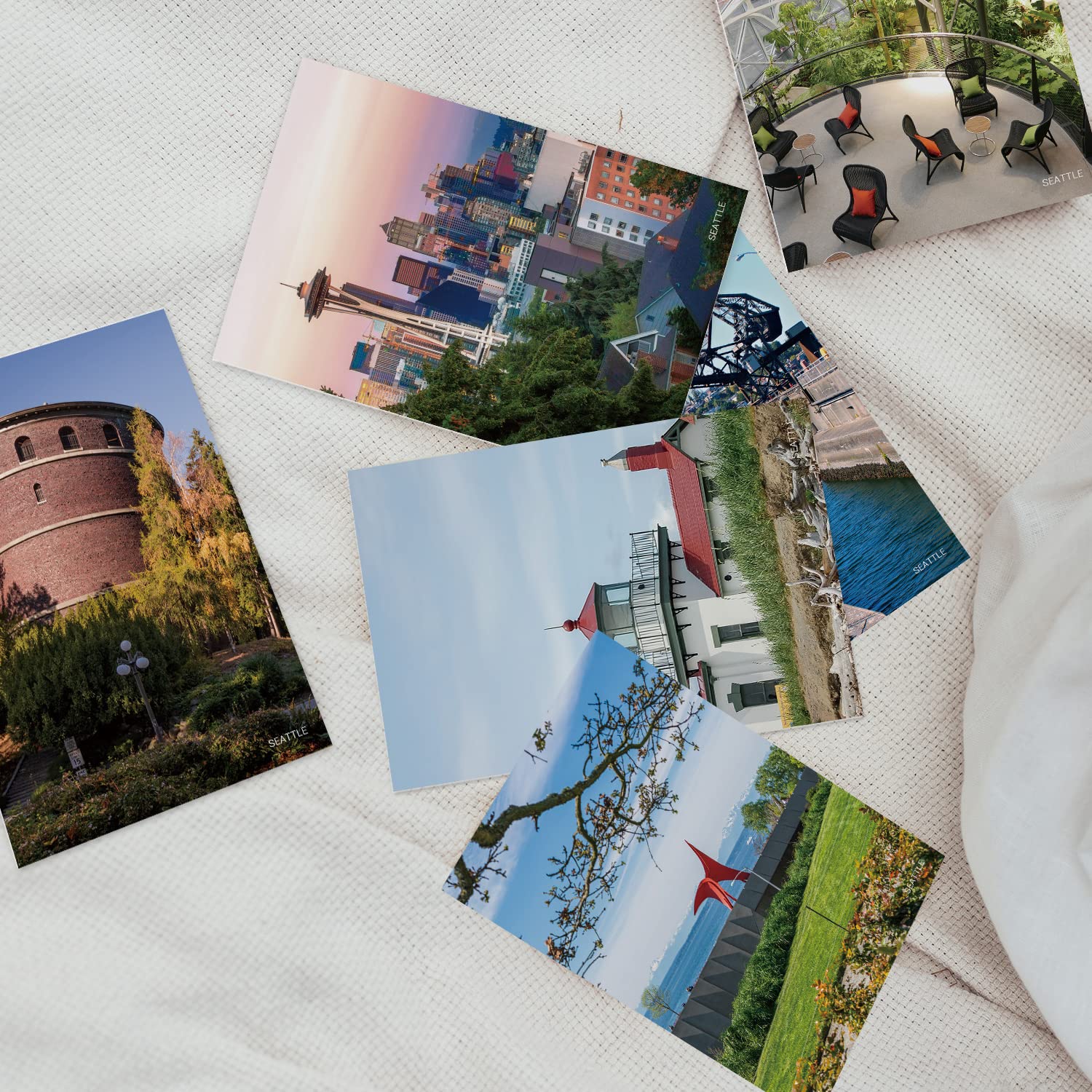 Dear Mapper Vintage Seattle Landscape Postcards - Pack Of 20, 4x6 Inch, For Mailing, Decor, Or Gifts (No Envelopes) - View #6