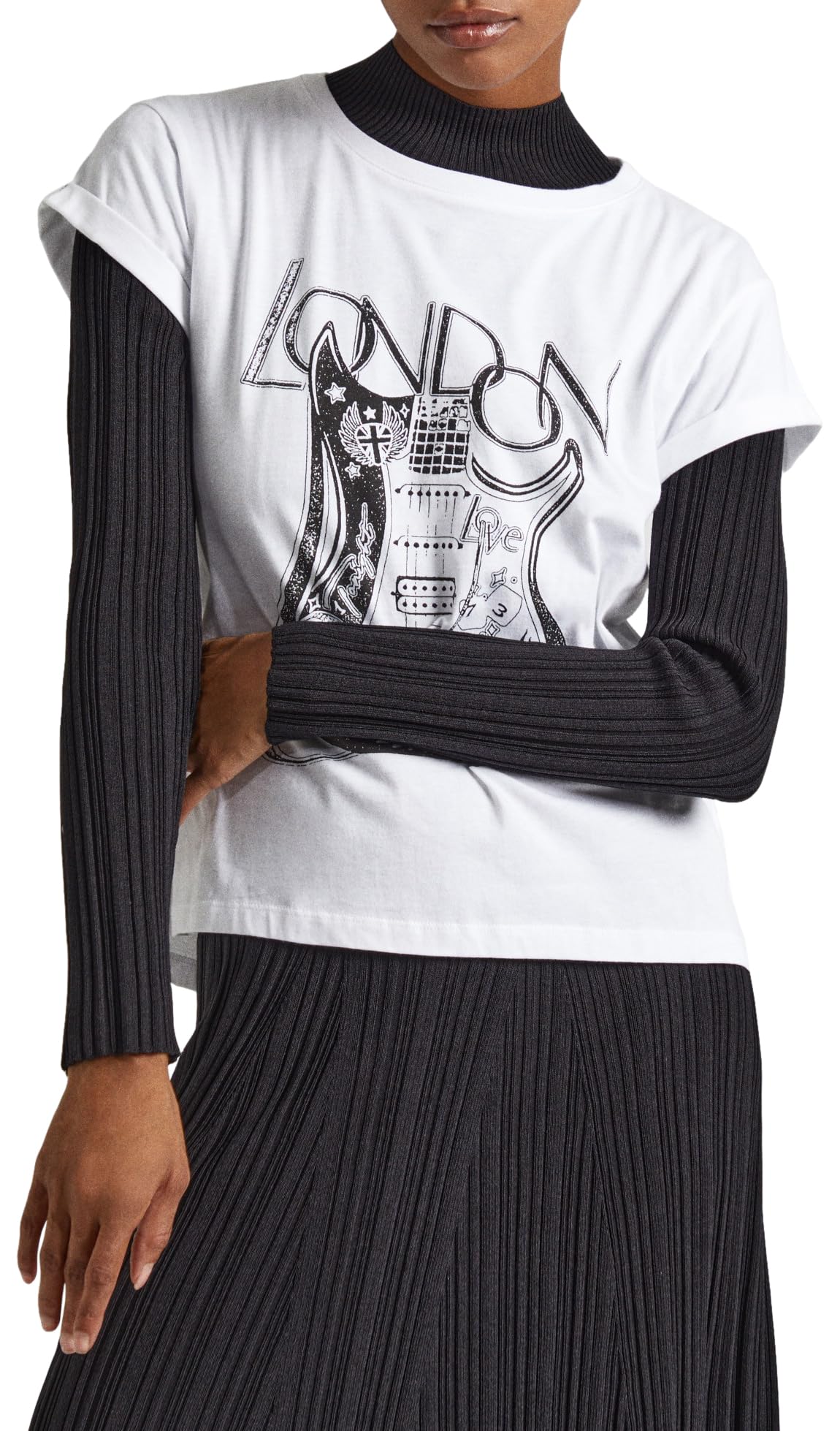 Pepe Jeans Happy T-Shirt para Mujer