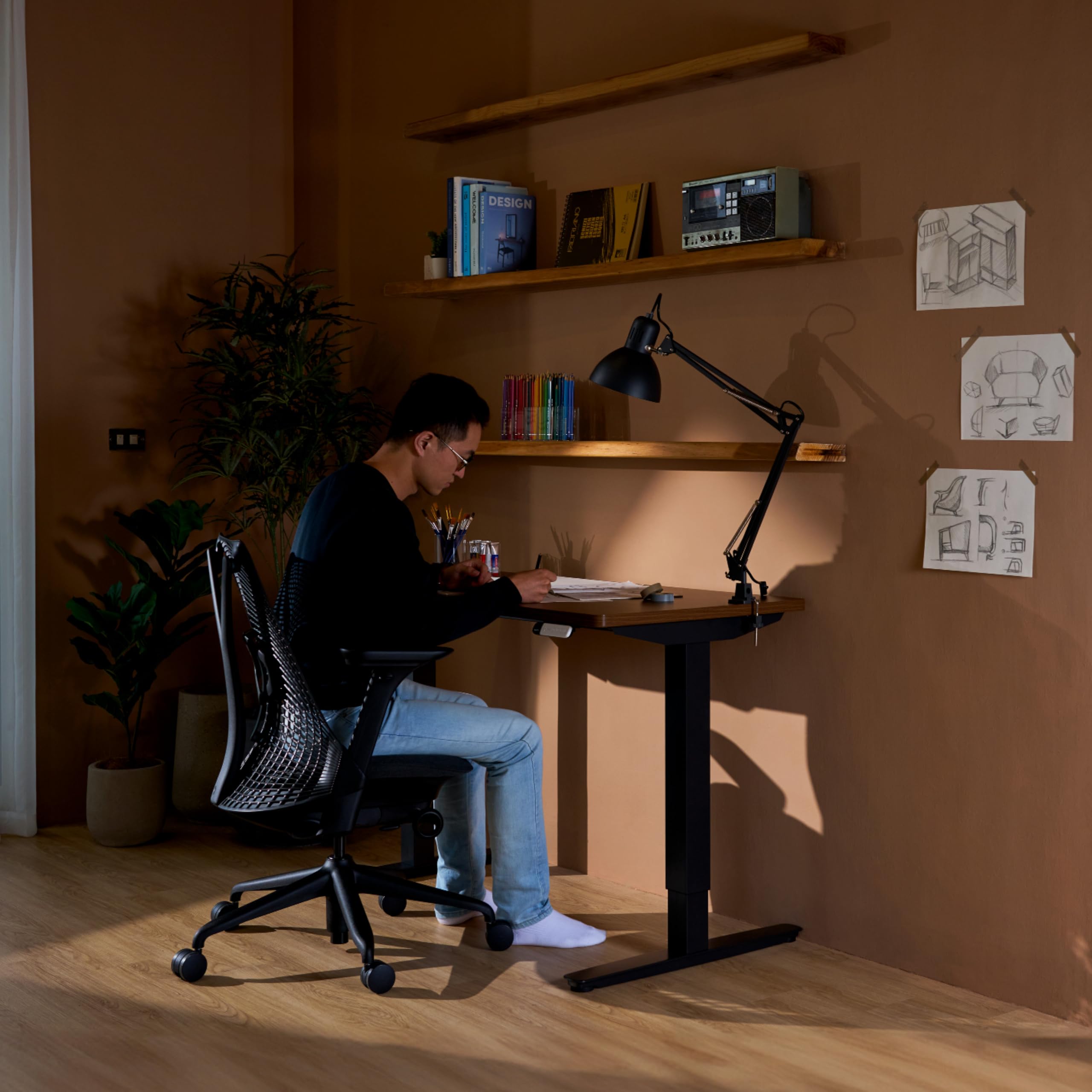 MOTTI Niko 2 電動昇降デスク昇降範囲65-110一枚板 幅120 Amazon | MOTTI Niko 2 電動昇降デスク エの字型 昇降範囲65-110cm