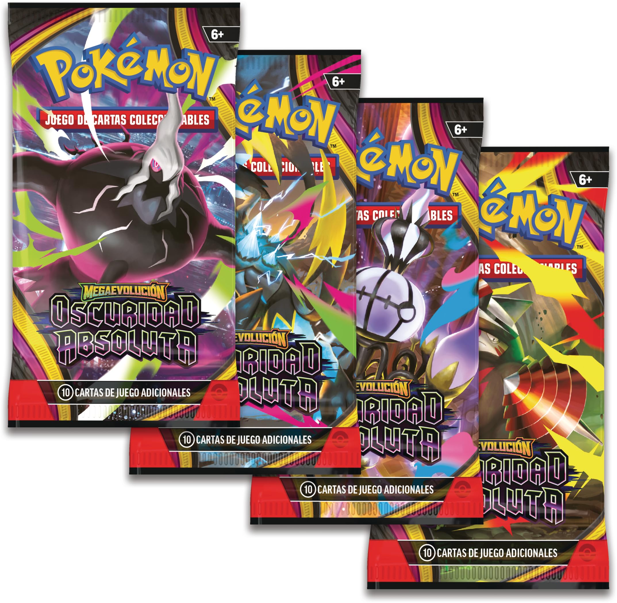 Pokémon: Expositor de Sobres de Mejora de Megaevolución-Oscuridad Absoluta (18 Sobres de Mejora)
