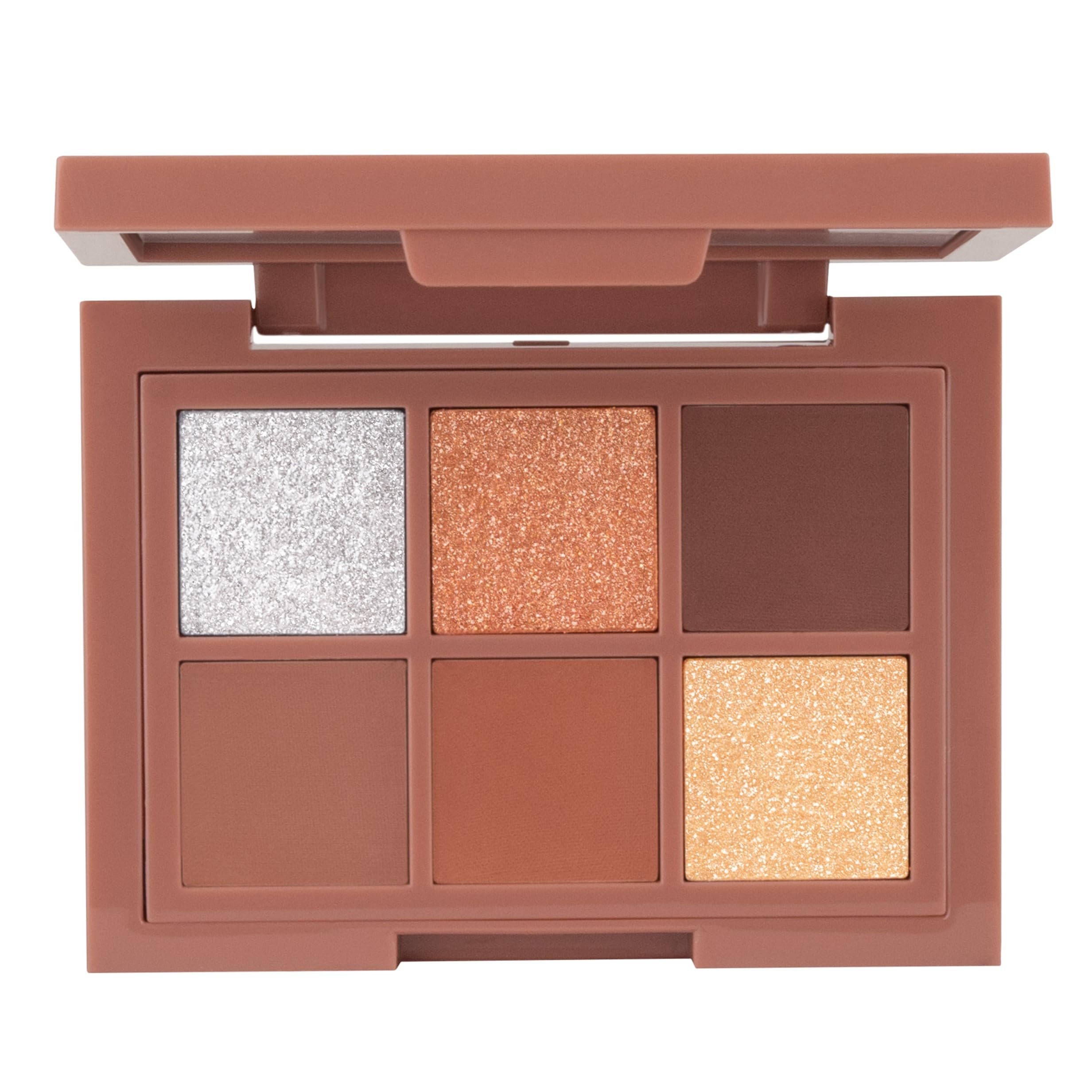 MARS Blooming Matte & Shimmer Eyeshadow Palette (4.8gm) (03-Imperial) | Highly Pigmented | Blendable | Perfect for Any Occasion | Multicolor | All Skin Type | Travel Friendly | 1 Count