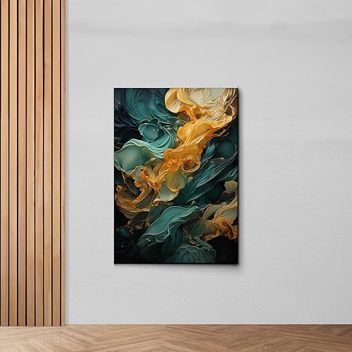 Green White Gold minimalist texture Prints Green wall art green canvas Prints green abstract art Lime Green canvas wall art, Canvas Prints, Art Print