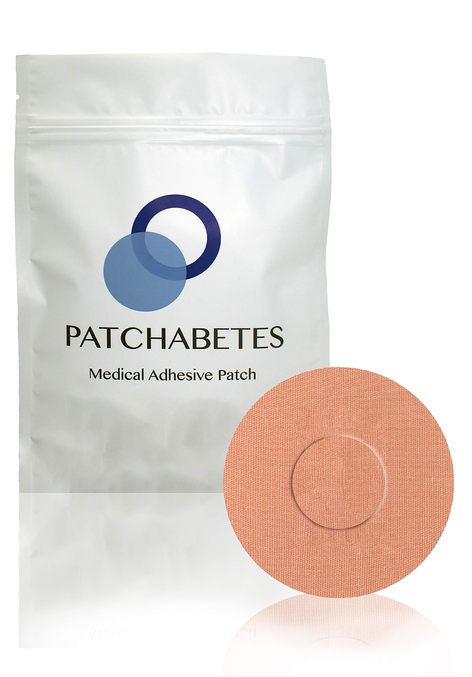 CGM Adhesive Patch, Freestyle Libre Adhesive Patches Waterproof, Hypoallergenic, 20 Count (Beige)