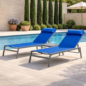Kozyard Wilson Adjustable Chaise Lounge Chair