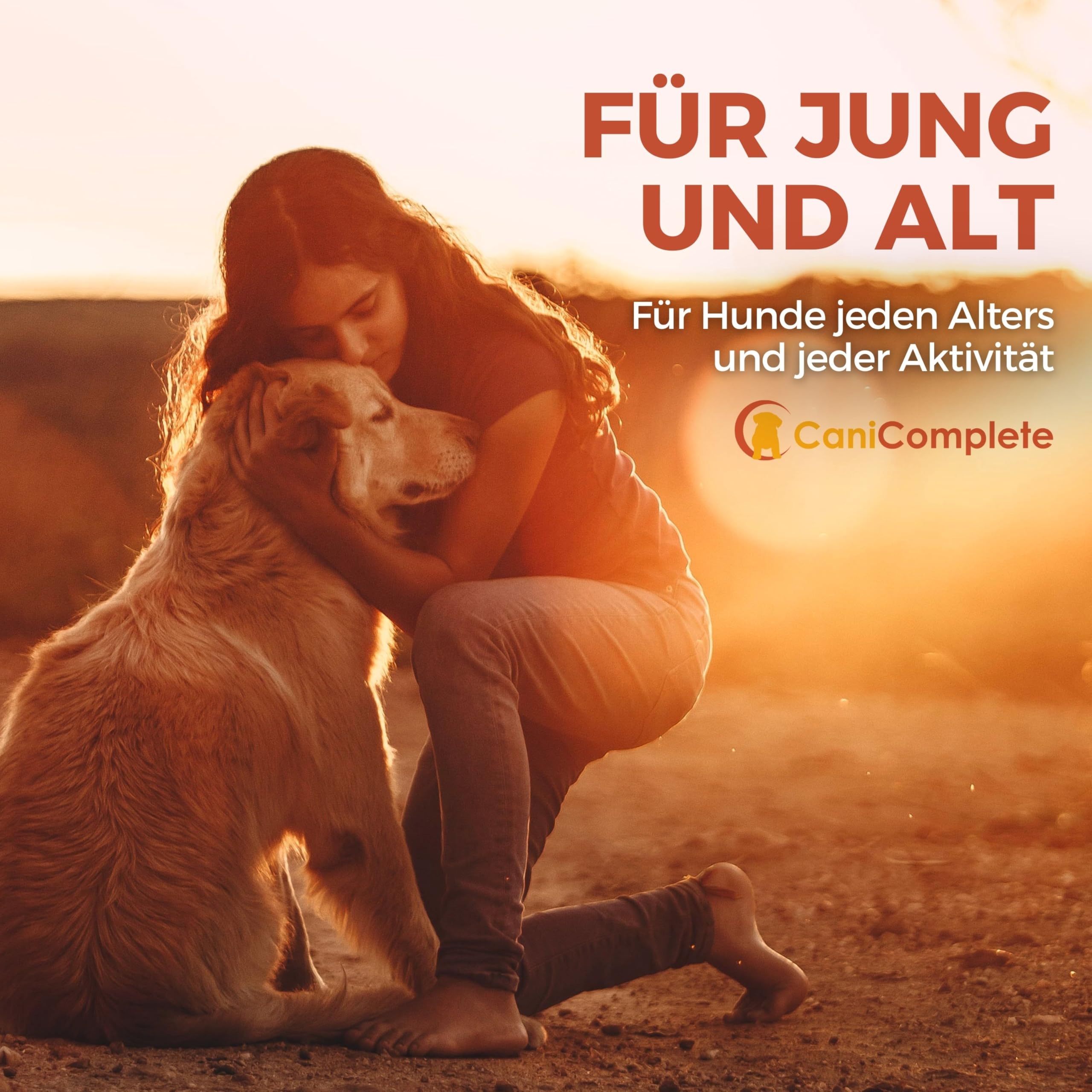 Articolazioni cane | Integratore cani CaniComplete, compresse per le articolazioni del cane con Glucosamina, Condroitina, Artiglio del Diavolo, MSM e Vitamine – supporto articolare