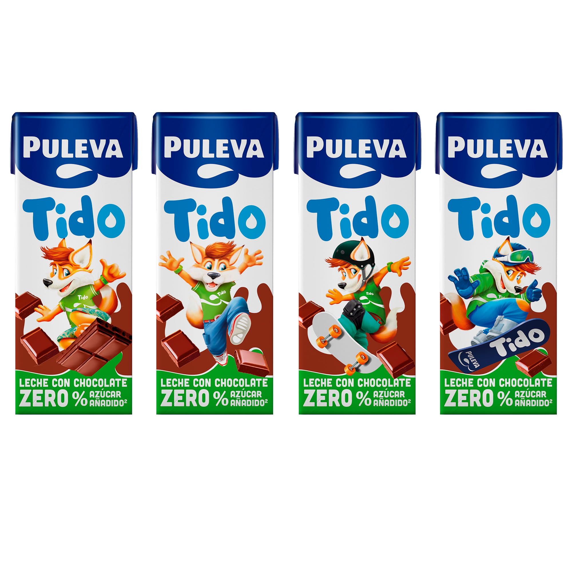 PULEVA batido de cacao zero 6x200 ml
