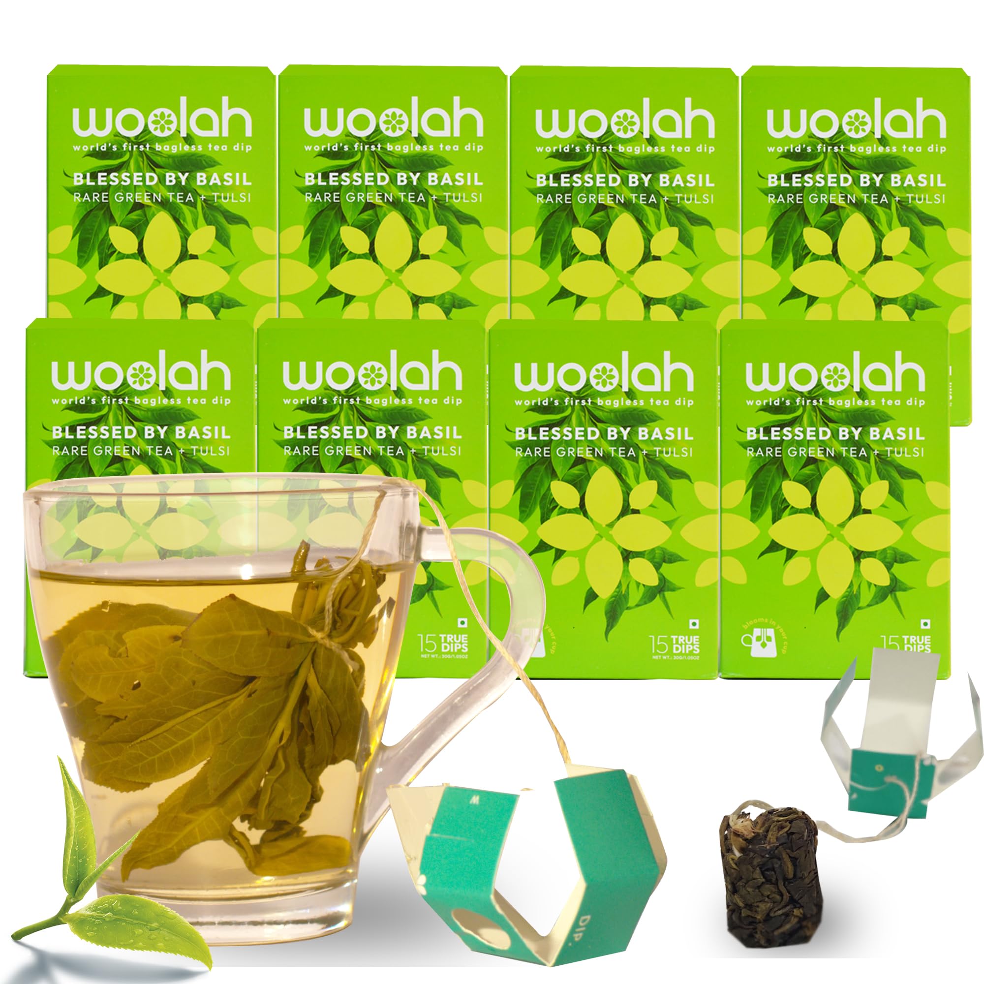 See full amazon price history chart for Woolah Rare Assam Green Tea with Tulsi, Organic BAGLESS Tea Dip (8 Packs = 120 Dips /240 Cups) 100% PLASTIC FREE, Natural Whole Leaf, High EGCG anti-oxidants supports WEIGHT MANAGEMENT, Improves Skin, Good for Heart & Improves digestive health. Woolah Rare Assam Green Tea with Tulsi, Organic BAGLESS Tea Dip (8 Packs = 120 Dips /240 Cups) 100% PLASTIC FREE, Natural Whole Leaf, High EGCG anti-oxidants supports WEIGHT MANAGEMENT, Improves Skin, Good for Heart & Improves digestive health. (B0BJ7TCC5H) Amazon Price History, Amazon Price Tracker