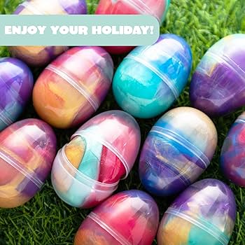 Amazon.com: Joyin 12 Pcs Prefilled Easter Eggs with Galaxy